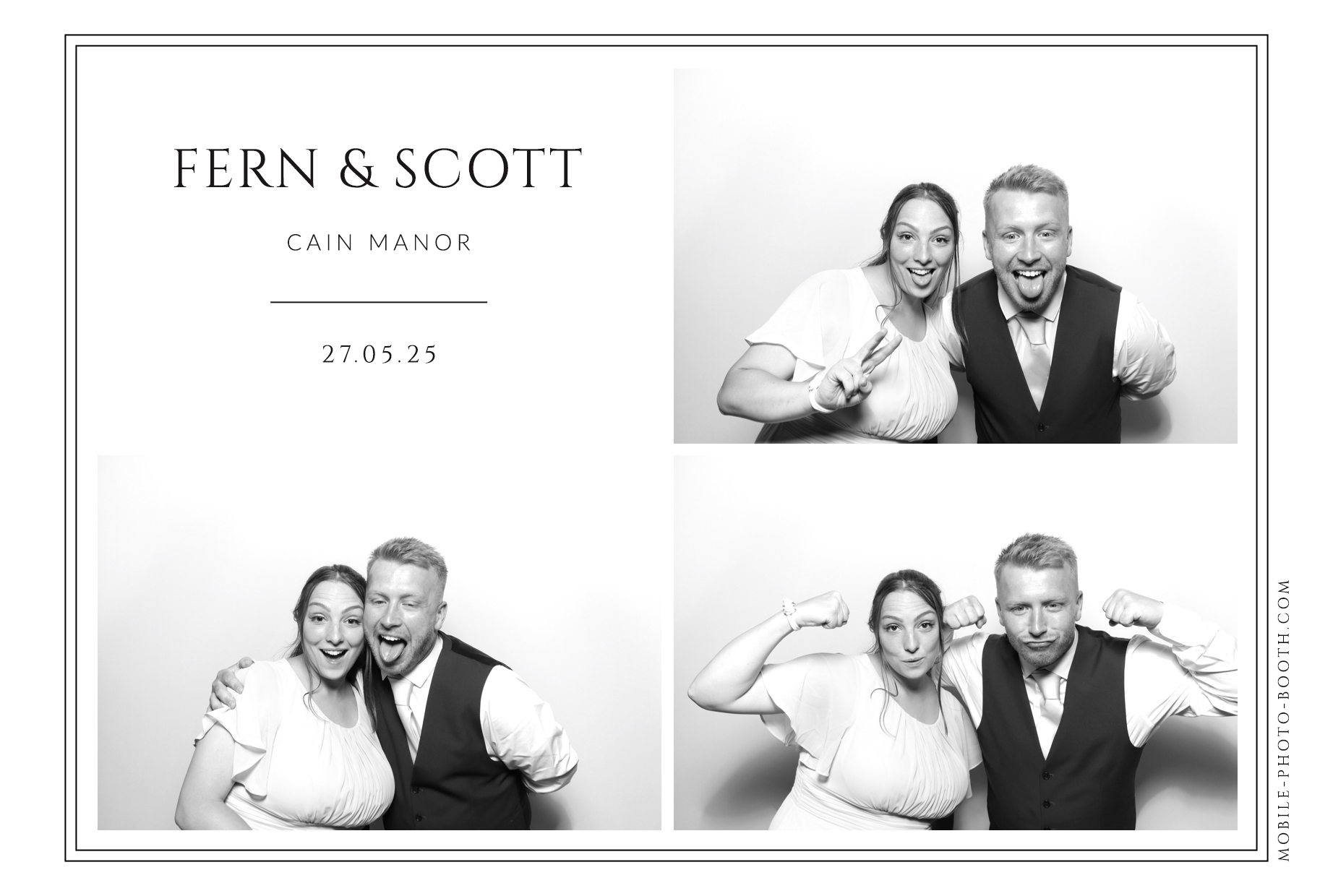 Fern & Scott | View more photos from the event at images.mobile-photo-booth.com/u/MobilePhotoBoothUK/Fern-Scott