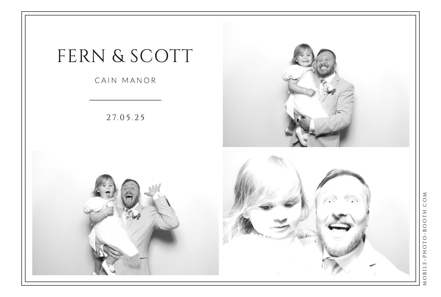 Fern & Scott | View more photos from the event at images.mobile-photo-booth.com/u/MobilePhotoBoothUK/Fern-Scott