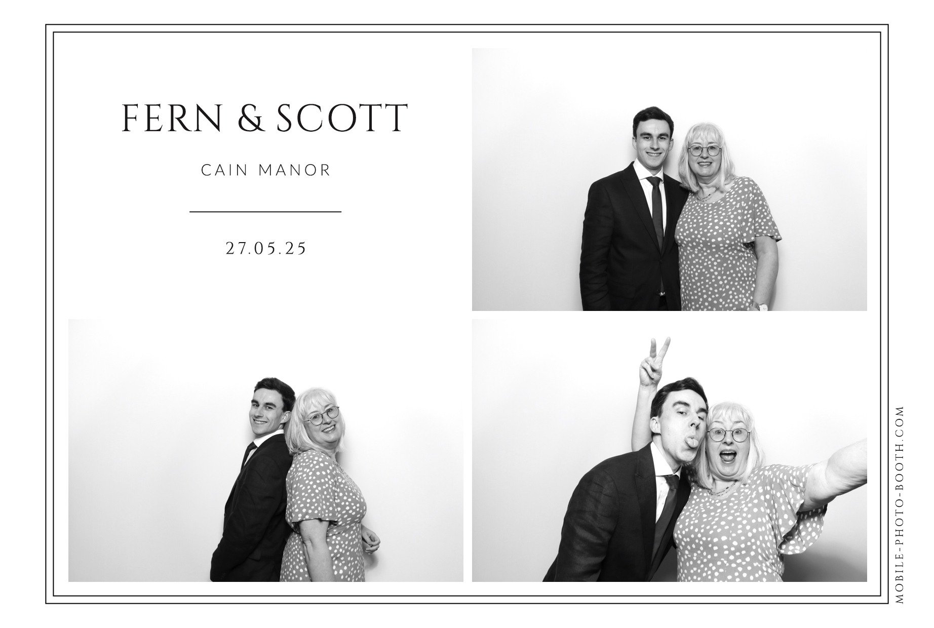 Fern & Scott | View more photos from the event at images.mobile-photo-booth.com/u/MobilePhotoBoothUK/Fern-Scott