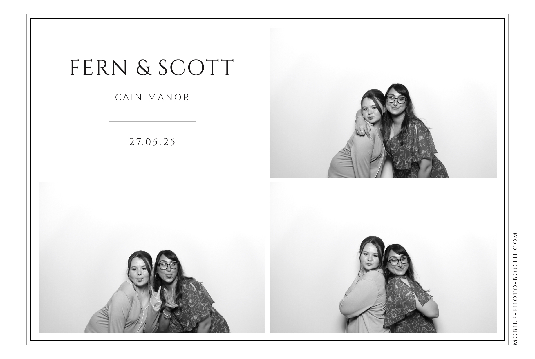 Fern & Scott | View more photos from the event at images.mobile-photo-booth.com/u/MobilePhotoBoothUK/Fern-Scott
