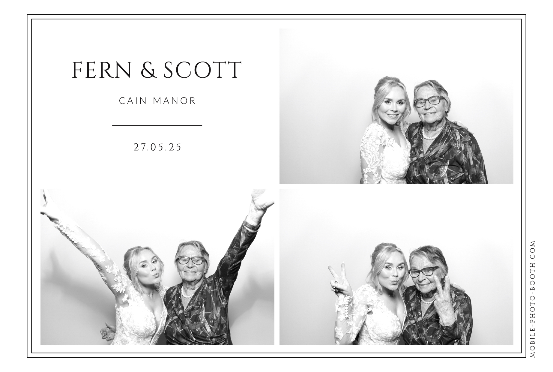 Fern & Scott | View more photos from the event at images.mobile-photo-booth.com/u/MobilePhotoBoothUK/Fern-Scott