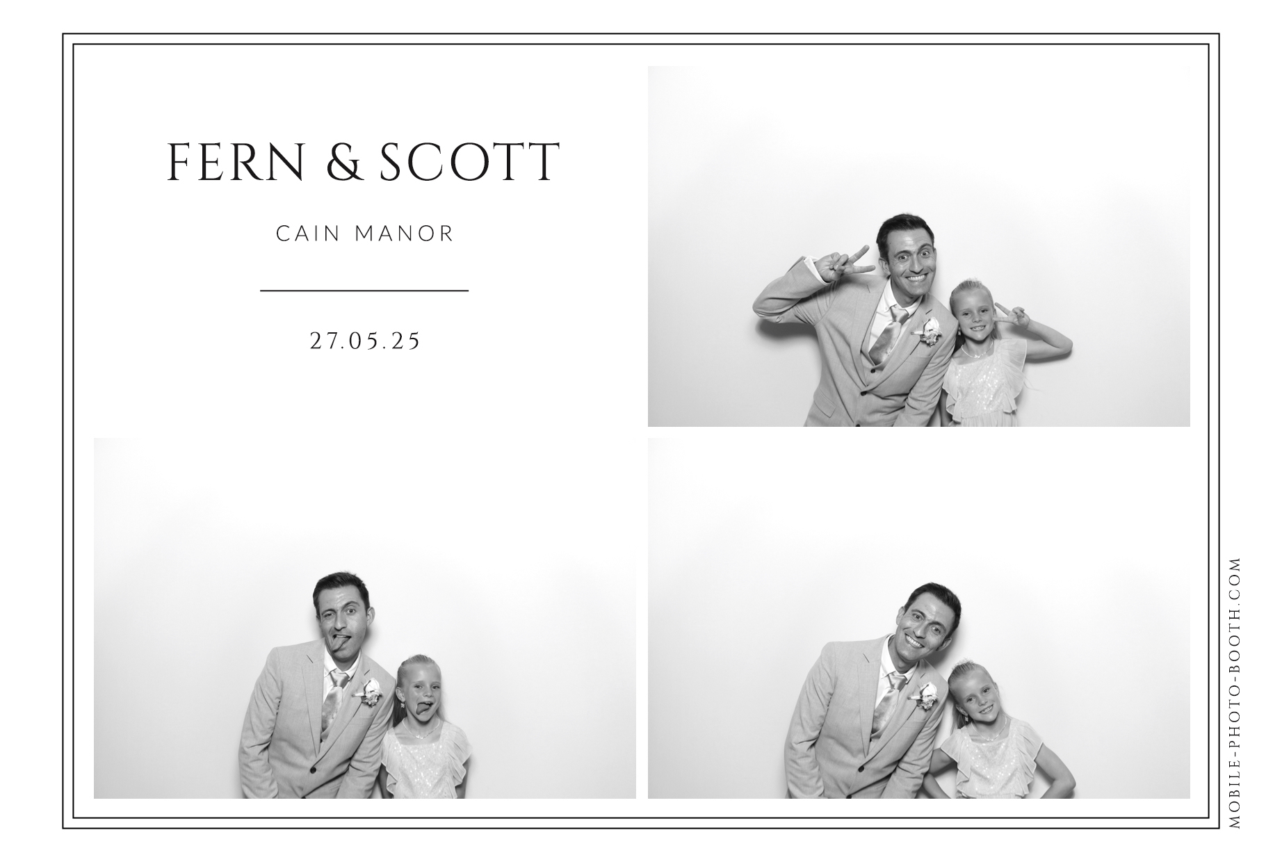 Fern & Scott | View more photos from the event at images.mobile-photo-booth.com/u/MobilePhotoBoothUK/Fern-Scott