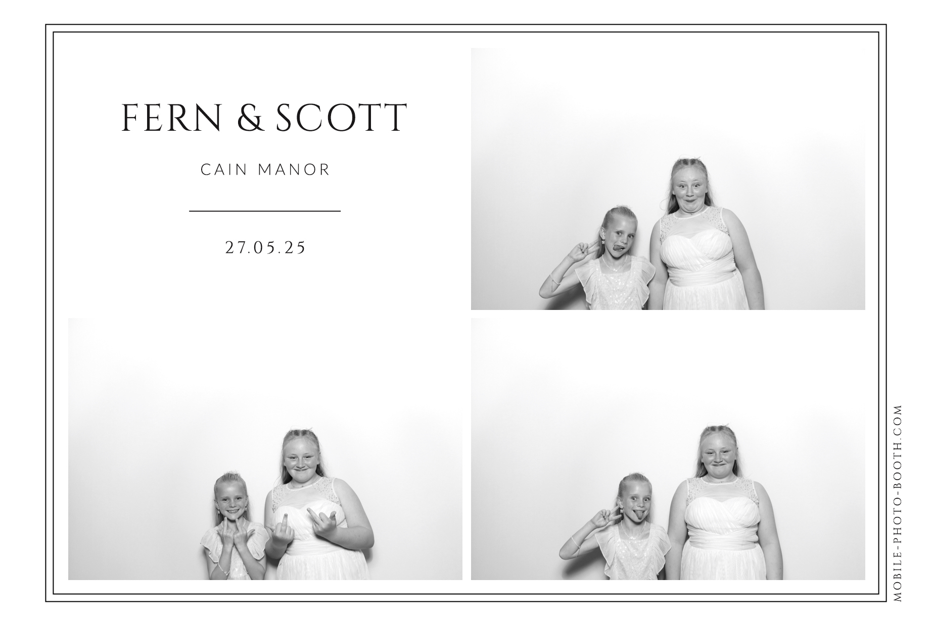 Fern & Scott | View more photos from the event at images.mobile-photo-booth.com/u/MobilePhotoBoothUK/Fern-Scott