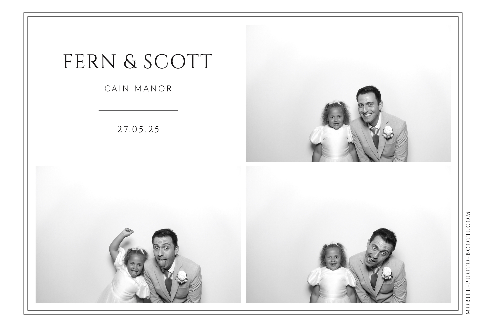 Fern & Scott | View more photos from the event at images.mobile-photo-booth.com/u/MobilePhotoBoothUK/Fern-Scott