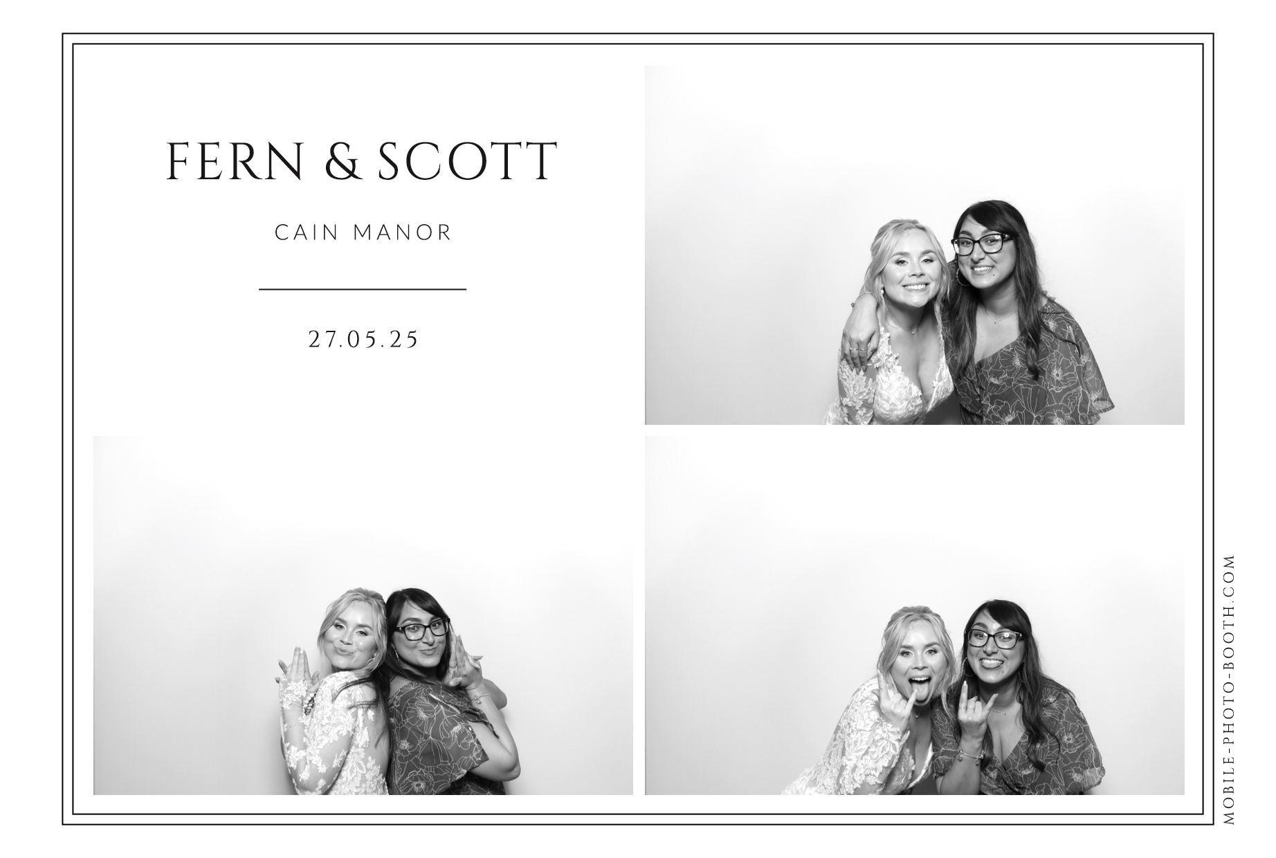Fern & Scott | View more photos from the event at images.mobile-photo-booth.com/u/MobilePhotoBoothUK/Fern-Scott