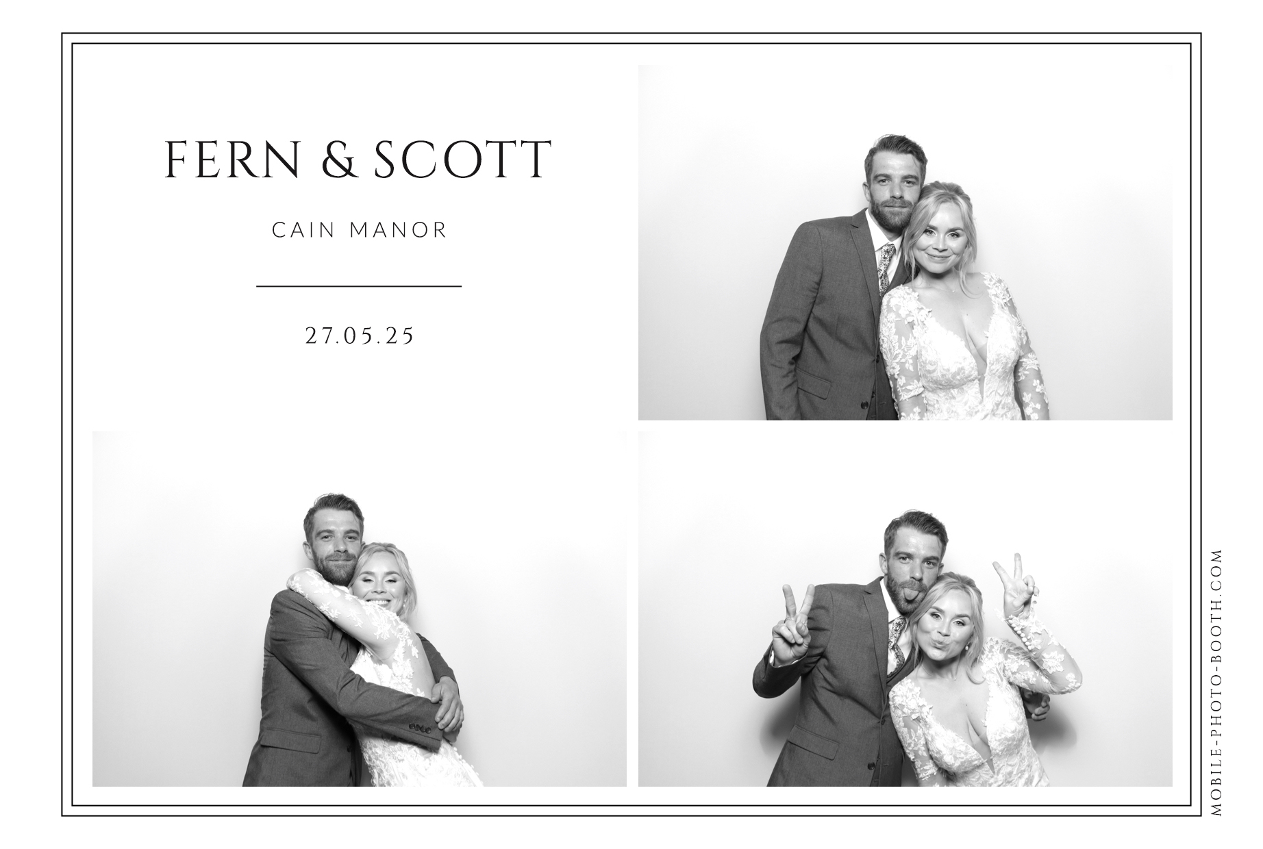 Fern & Scott | View more photos from the event at images.mobile-photo-booth.com/u/MobilePhotoBoothUK/Fern-Scott