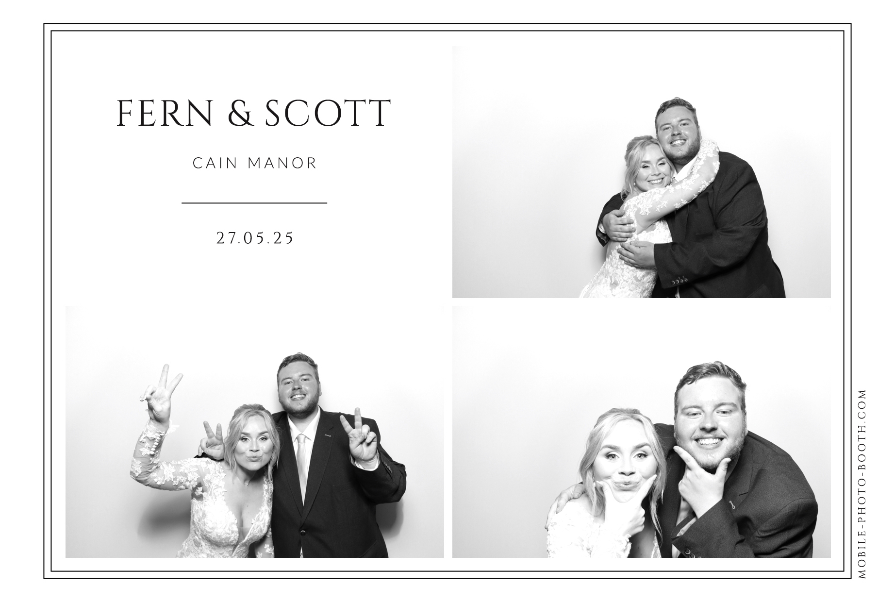 Fern & Scott | View more photos from the event at images.mobile-photo-booth.com/u/MobilePhotoBoothUK/Fern-Scott
