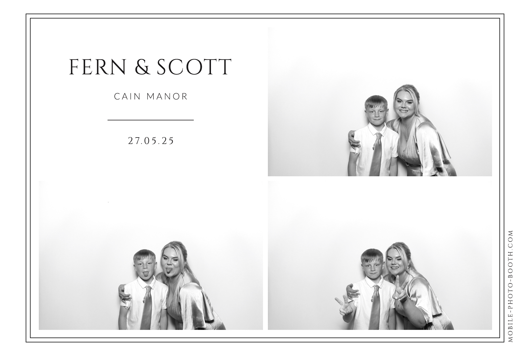 Fern & Scott | View more photos from the event at images.mobile-photo-booth.com/u/MobilePhotoBoothUK/Fern-Scott