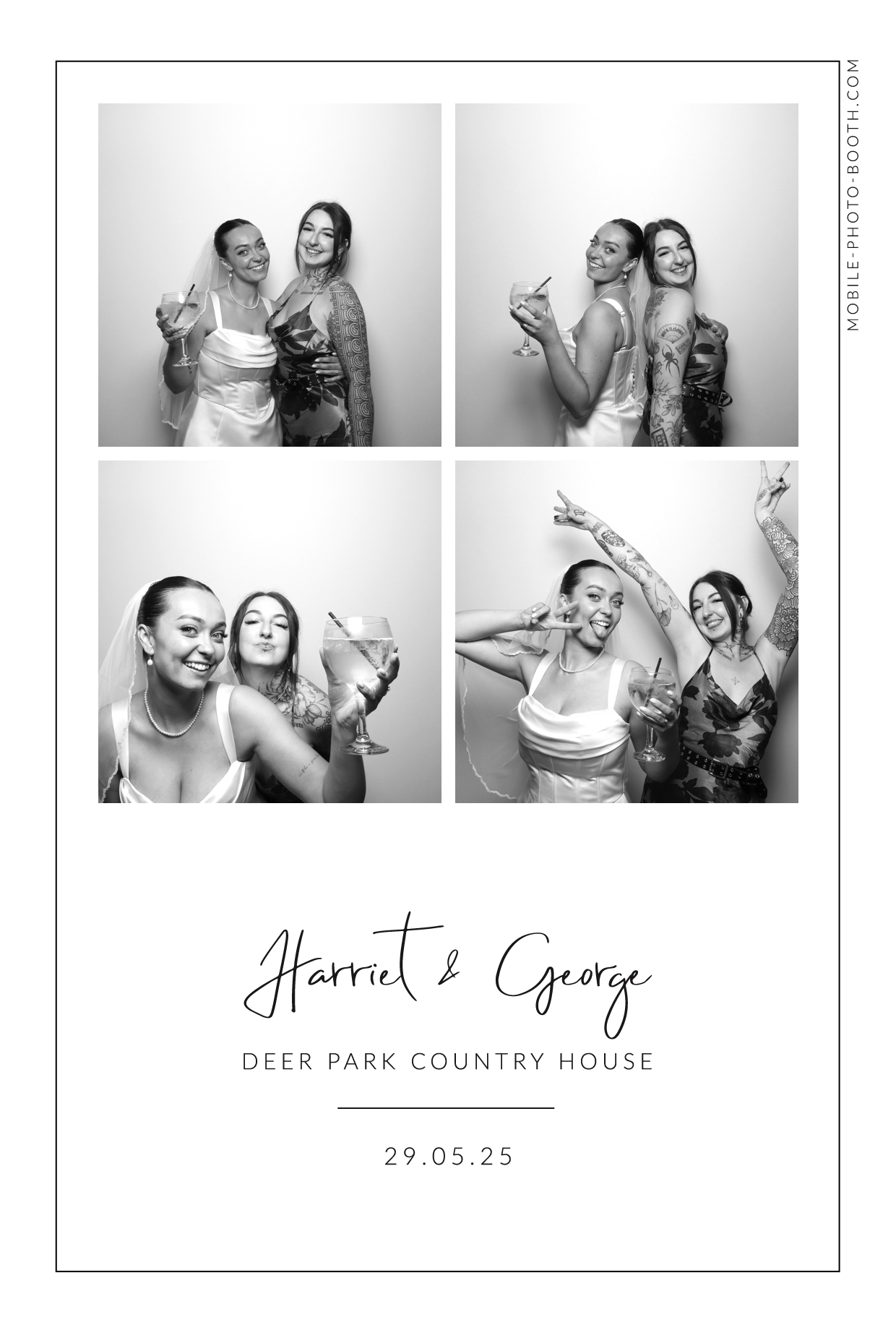 Harriet & George | View more photos from the event at images.mobile-photo-booth.com/u/MobilePhotoBoothUK/Harriet-George