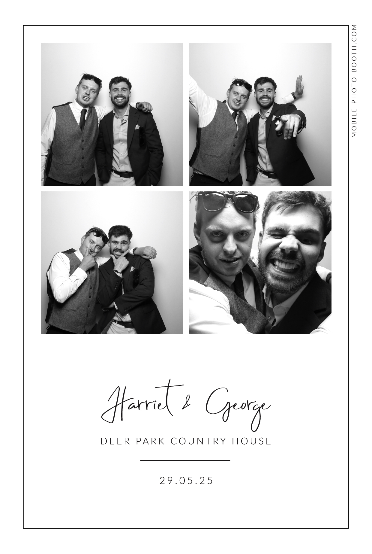 Harriet & George | View more photos from the event at images.mobile-photo-booth.com/u/MobilePhotoBoothUK/Harriet-George