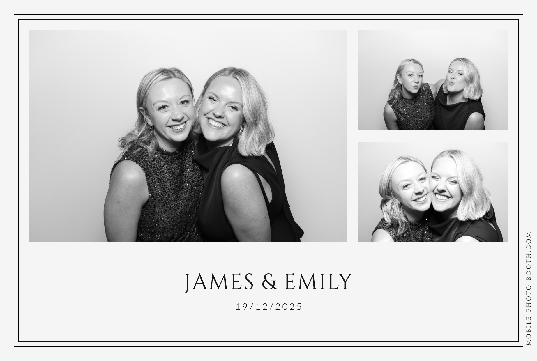 James & Emily | View more photos from the event at images.mobile-photo-booth.com/u/MobilePhotoBoothUK/James-Emily