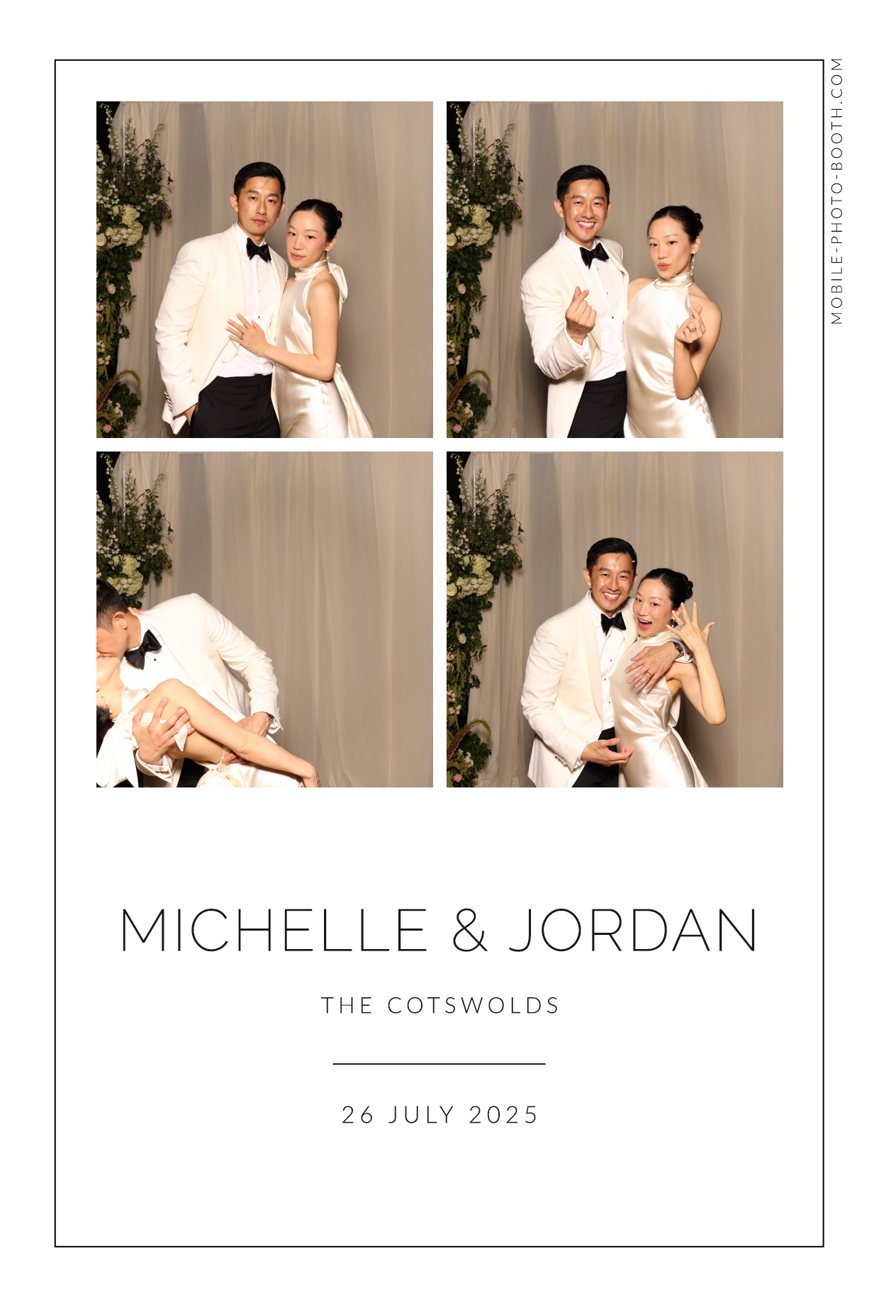 Jordan & Michelle | View more photos from the event at images.mobile-photo-booth.com/u/MobilePhotoBoothUK/Jordan-Michelle