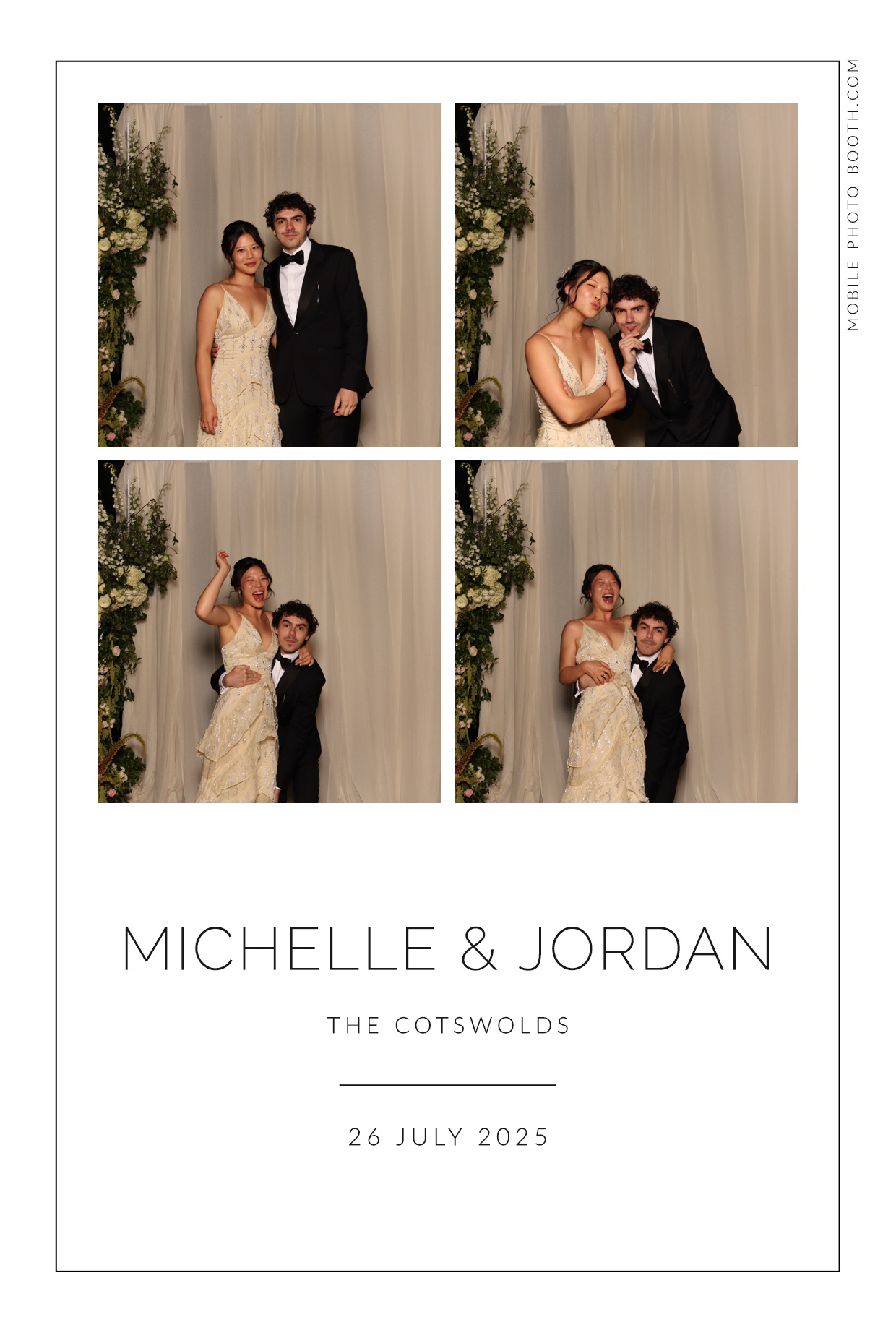 Jordan & Michelle | View more photos from the event at images.mobile-photo-booth.com/u/MobilePhotoBoothUK/Jordan-Michelle