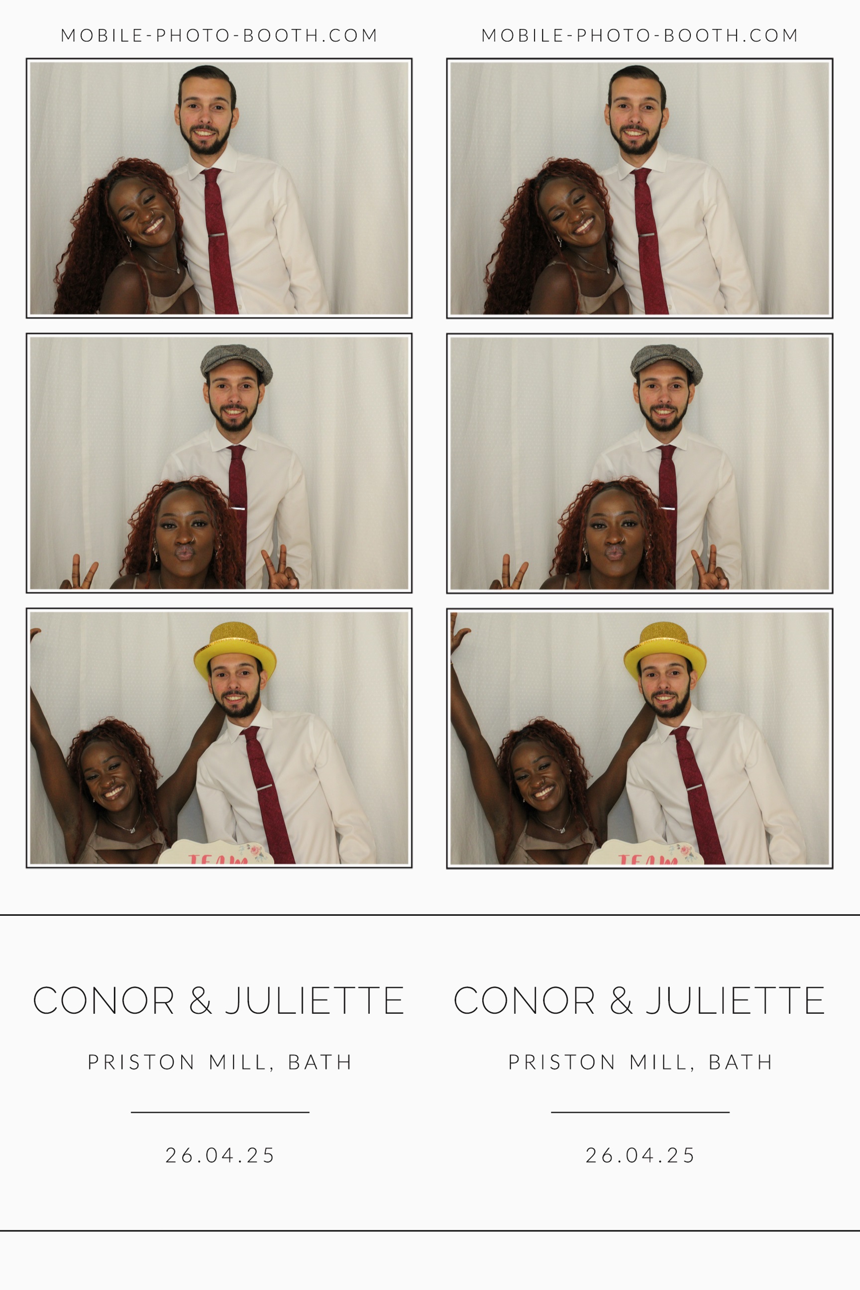 Juliette & Connor | View more photos from the event at images.mobile-photo-booth.com/u/MobilePhotoBoothUK/Juliette-Connor