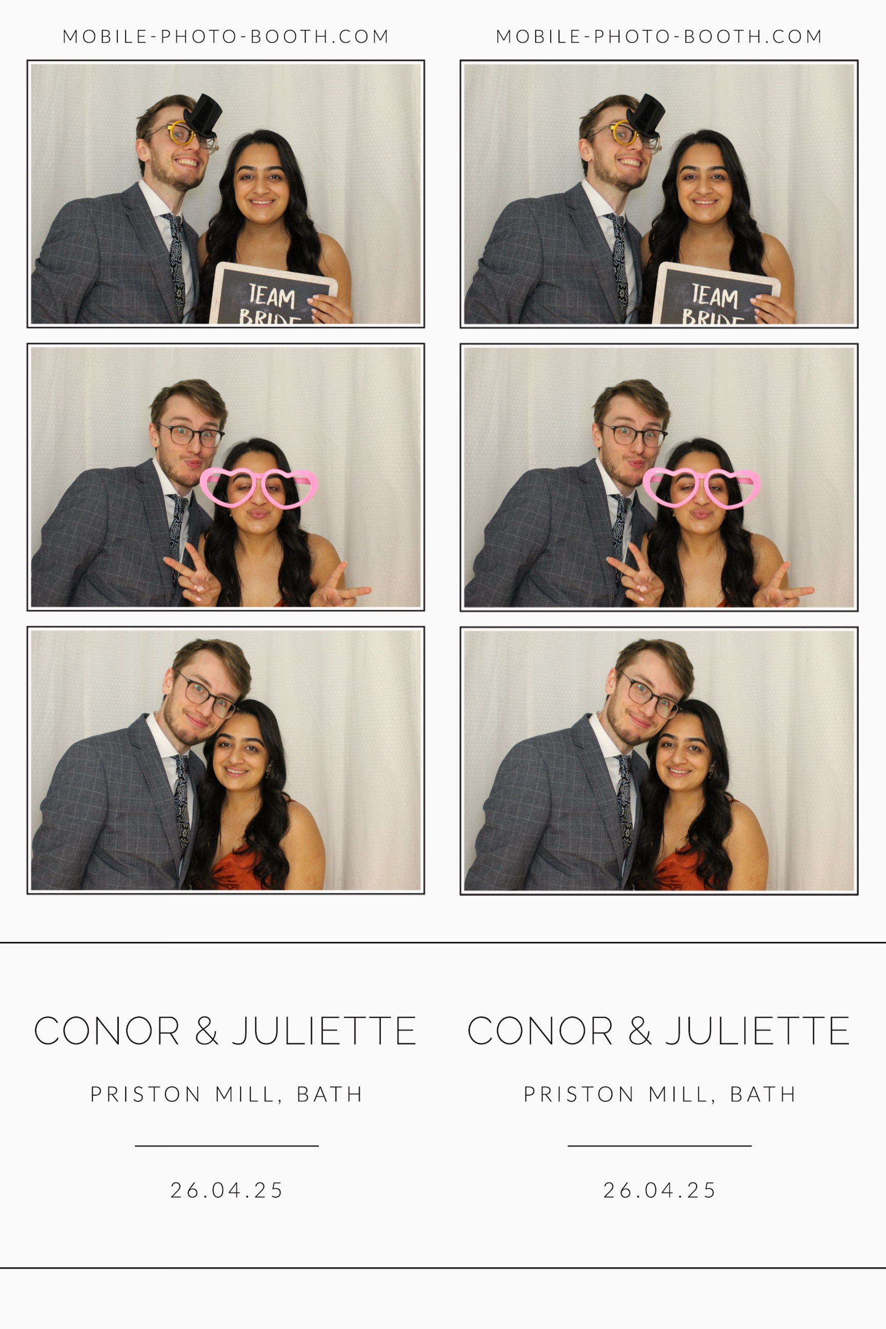 Juliette & Connor | View more photos from the event at images.mobile-photo-booth.com/u/MobilePhotoBoothUK/Juliette-Connor