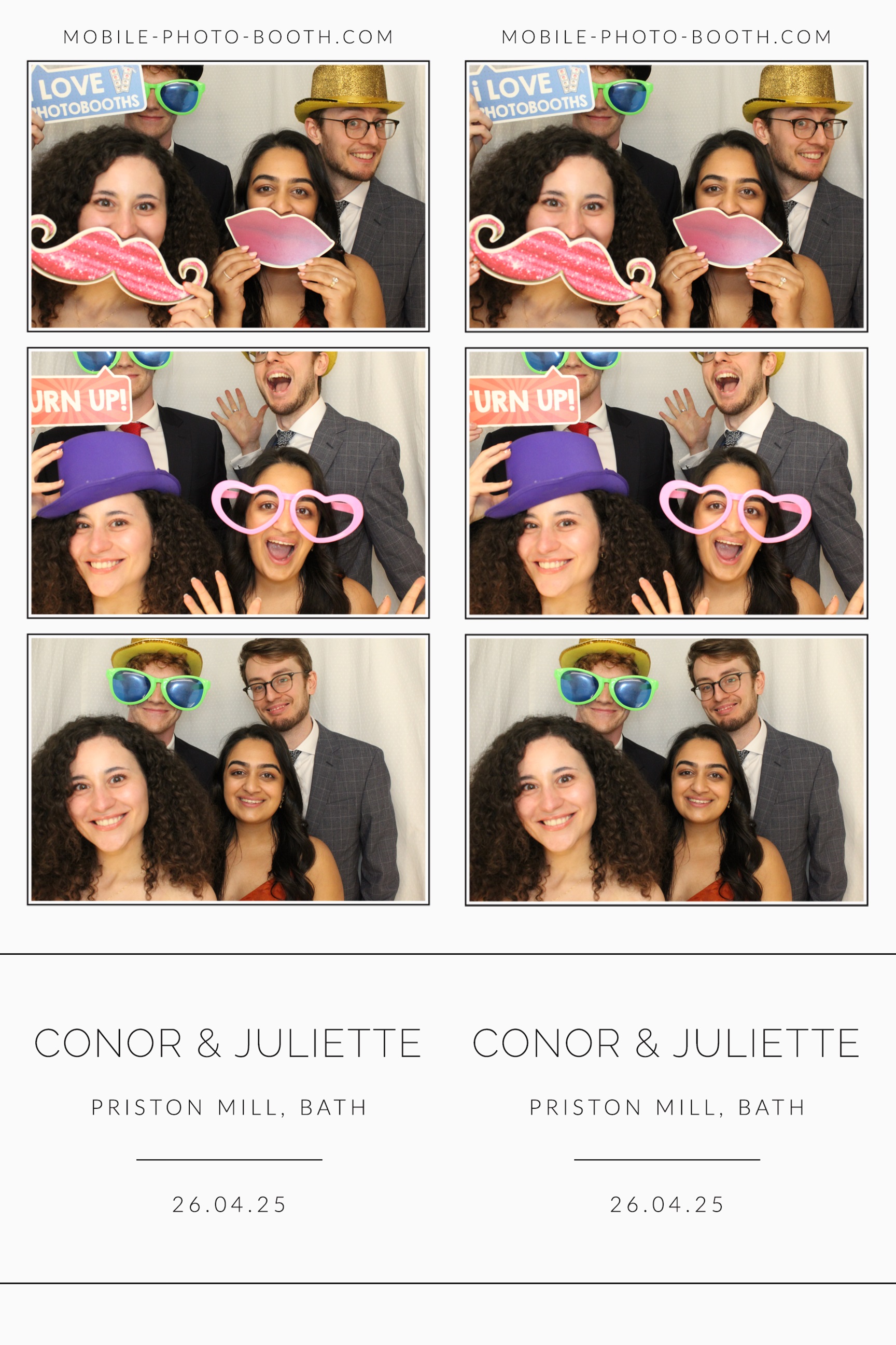 Juliette & Connor | View more photos from the event at images.mobile-photo-booth.com/u/MobilePhotoBoothUK/Juliette-Connor