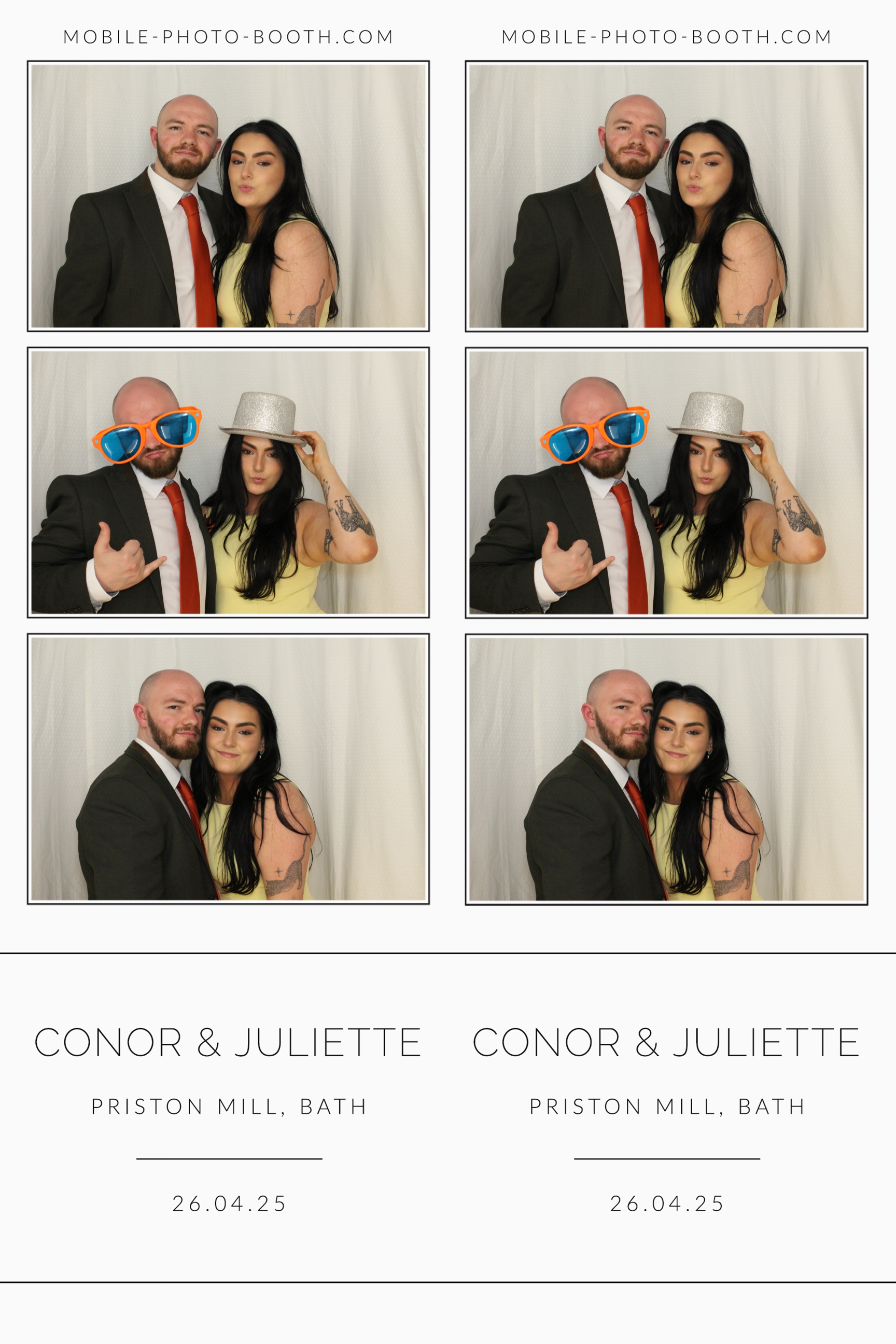 Juliette & Connor | View more photos from the event at images.mobile-photo-booth.com/u/MobilePhotoBoothUK/Juliette-Connor
