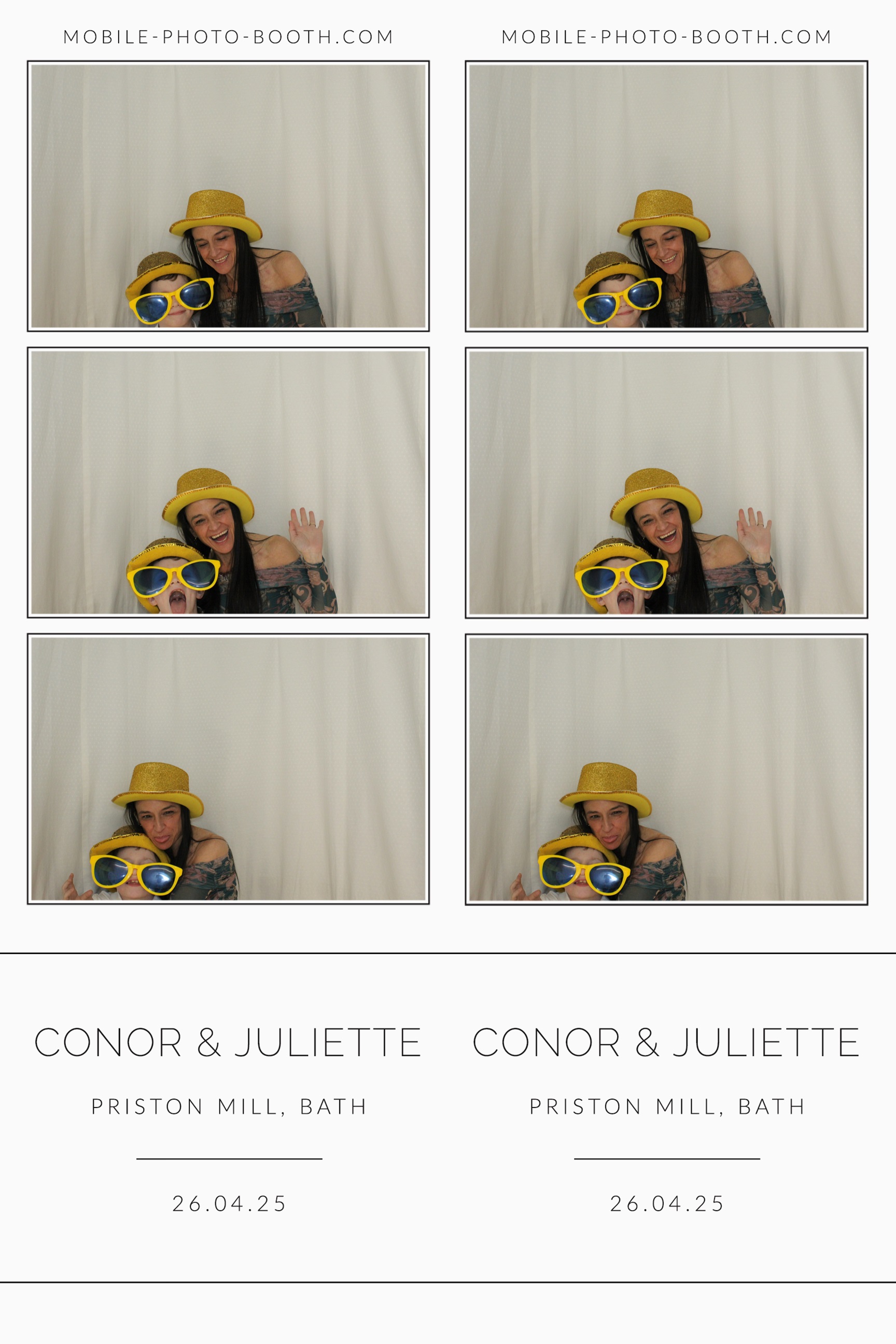 Juliette & Connor | View more photos from the event at images.mobile-photo-booth.com/u/MobilePhotoBoothUK/Juliette-Connor