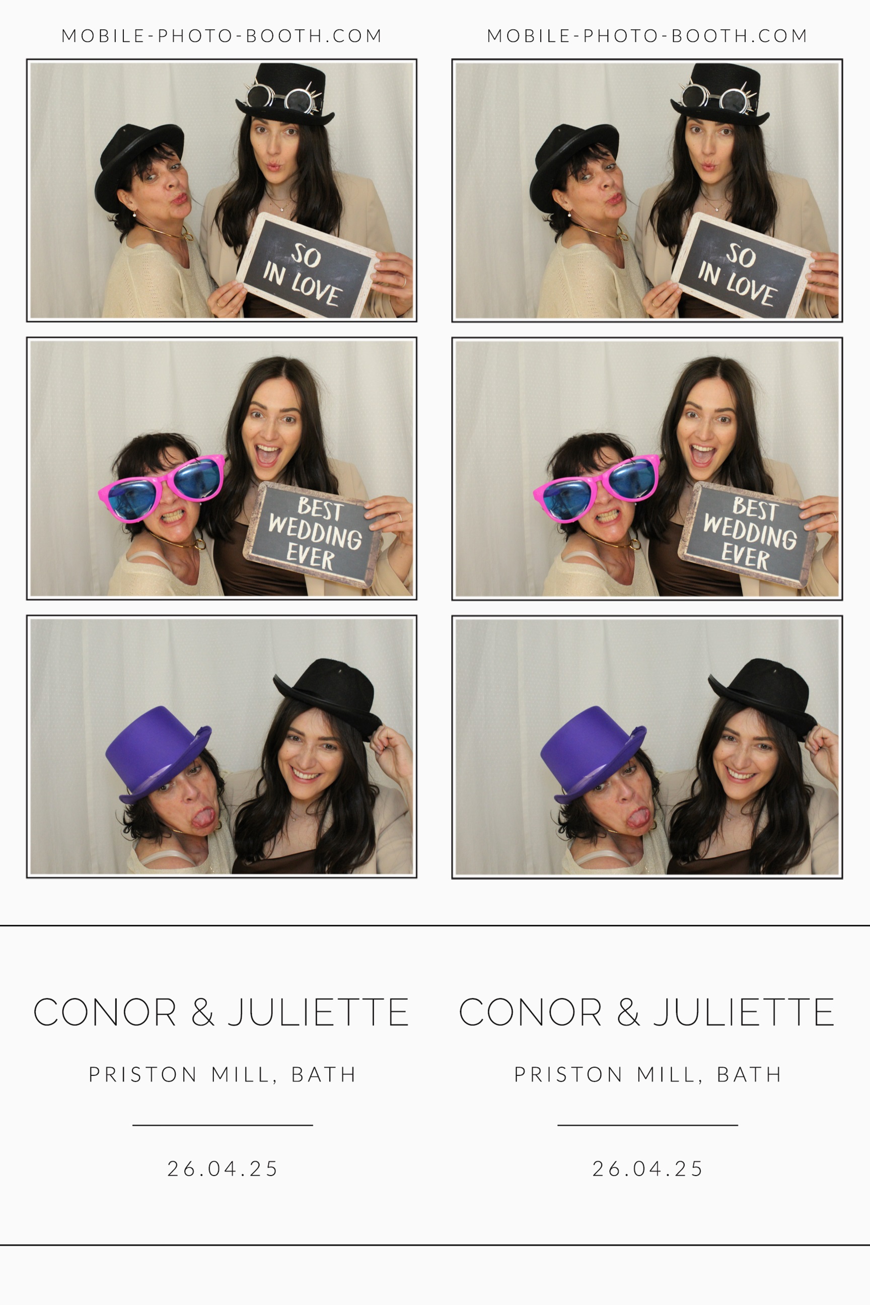 Juliette & Connor | View more photos from the event at images.mobile-photo-booth.com/u/MobilePhotoBoothUK/Juliette-Connor