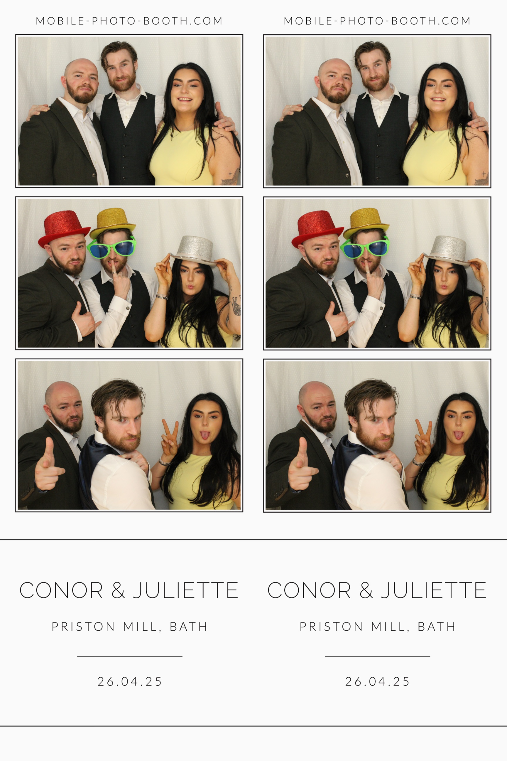 Juliette & Connor | View more photos from the event at images.mobile-photo-booth.com/u/MobilePhotoBoothUK/Juliette-Connor