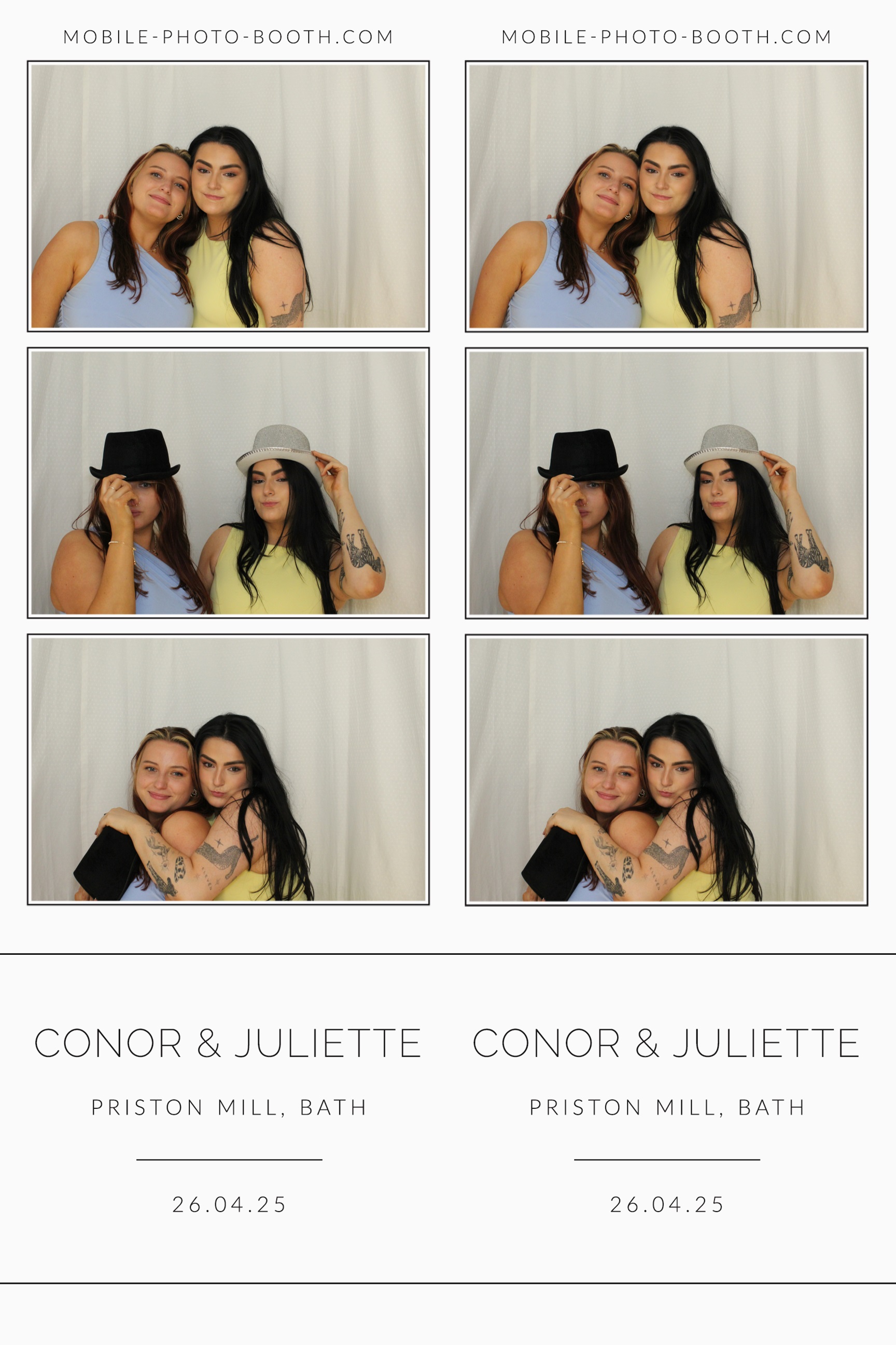 Juliette & Connor | View more photos from the event at images.mobile-photo-booth.com/u/MobilePhotoBoothUK/Juliette-Connor