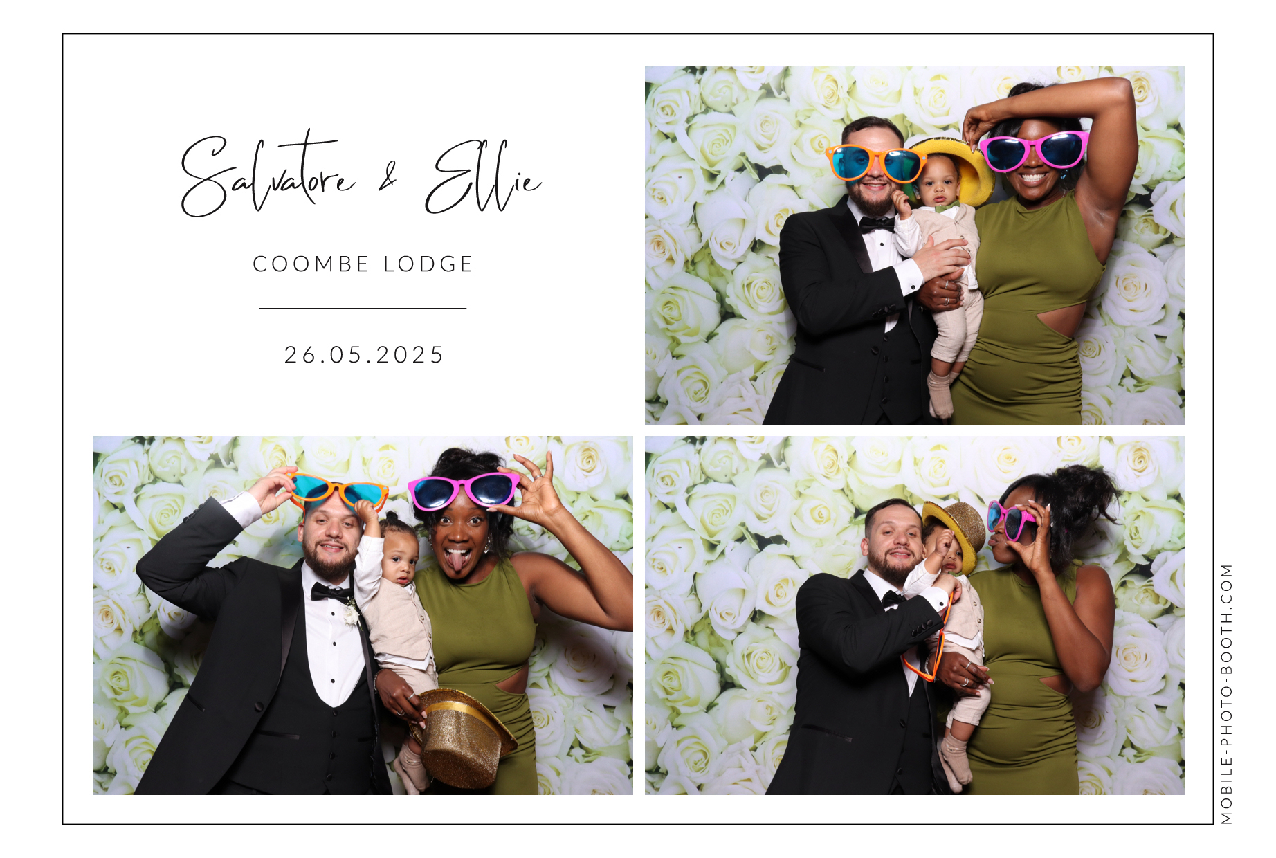 Salvatore & Ellie | View more photos from the event at images.mobile-photo-booth.com/u/MobilePhotoBoothUK/Salvatore-Ellie
