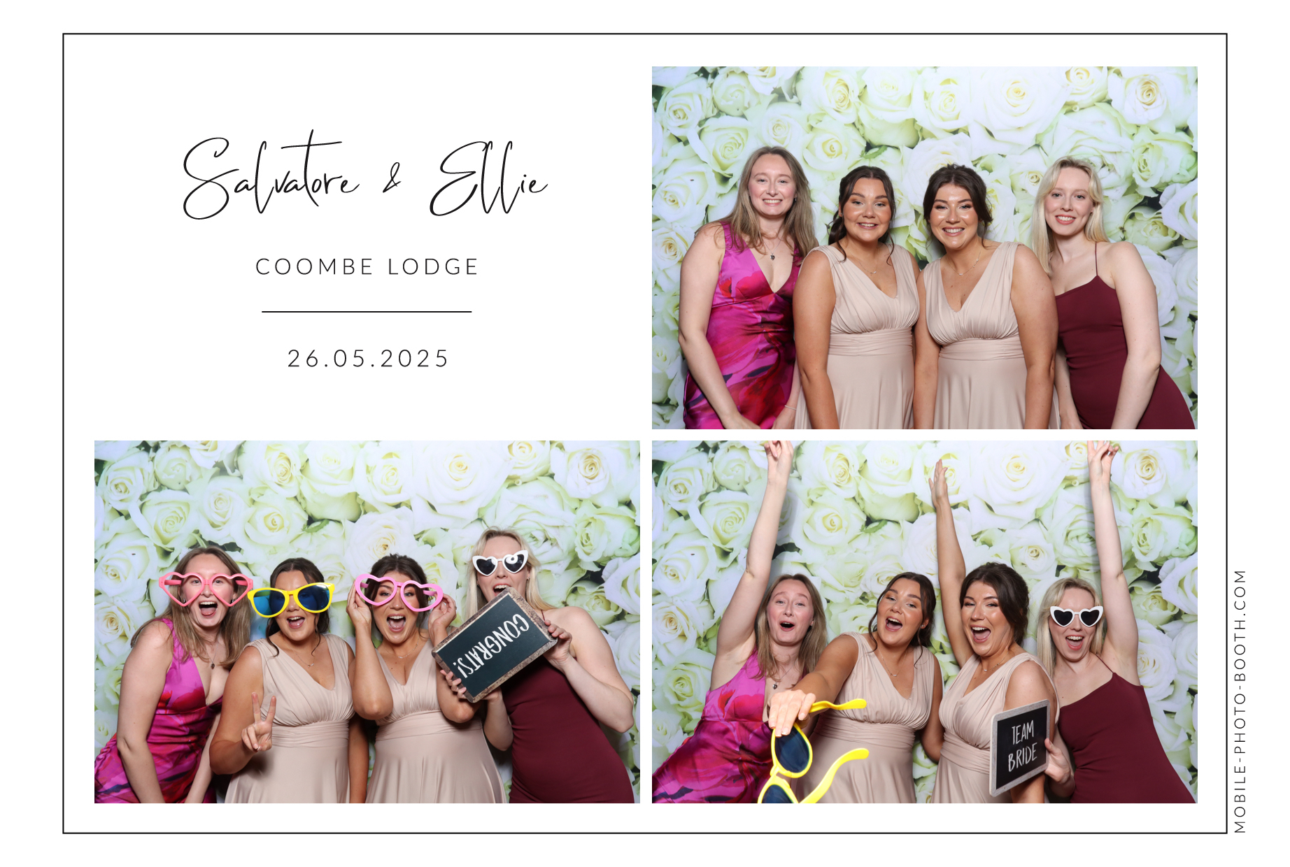 Salvatore & Ellie | View more photos from the event at images.mobile-photo-booth.com/u/MobilePhotoBoothUK/Salvatore-Ellie