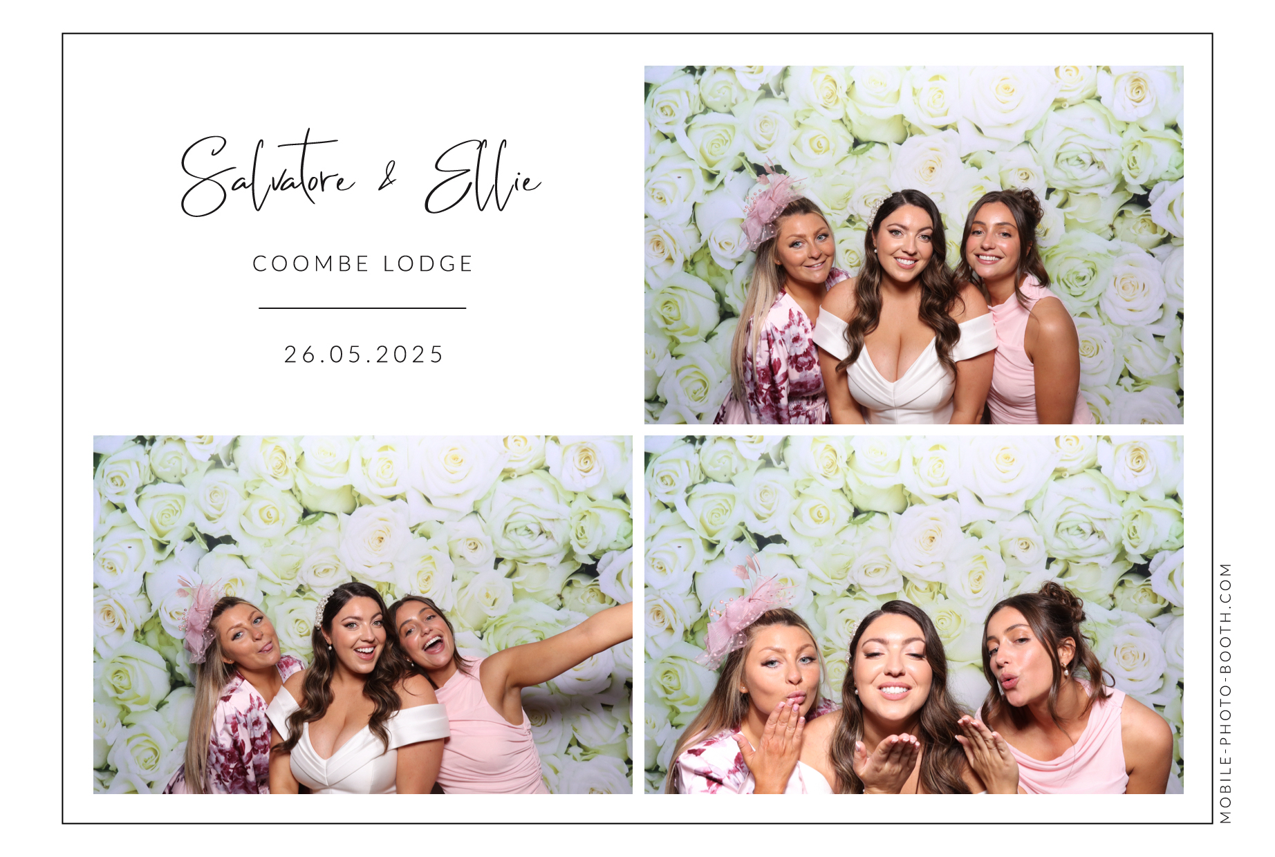 Salvatore & Ellie | View more photos from the event at images.mobile-photo-booth.com/u/MobilePhotoBoothUK/Salvatore-Ellie