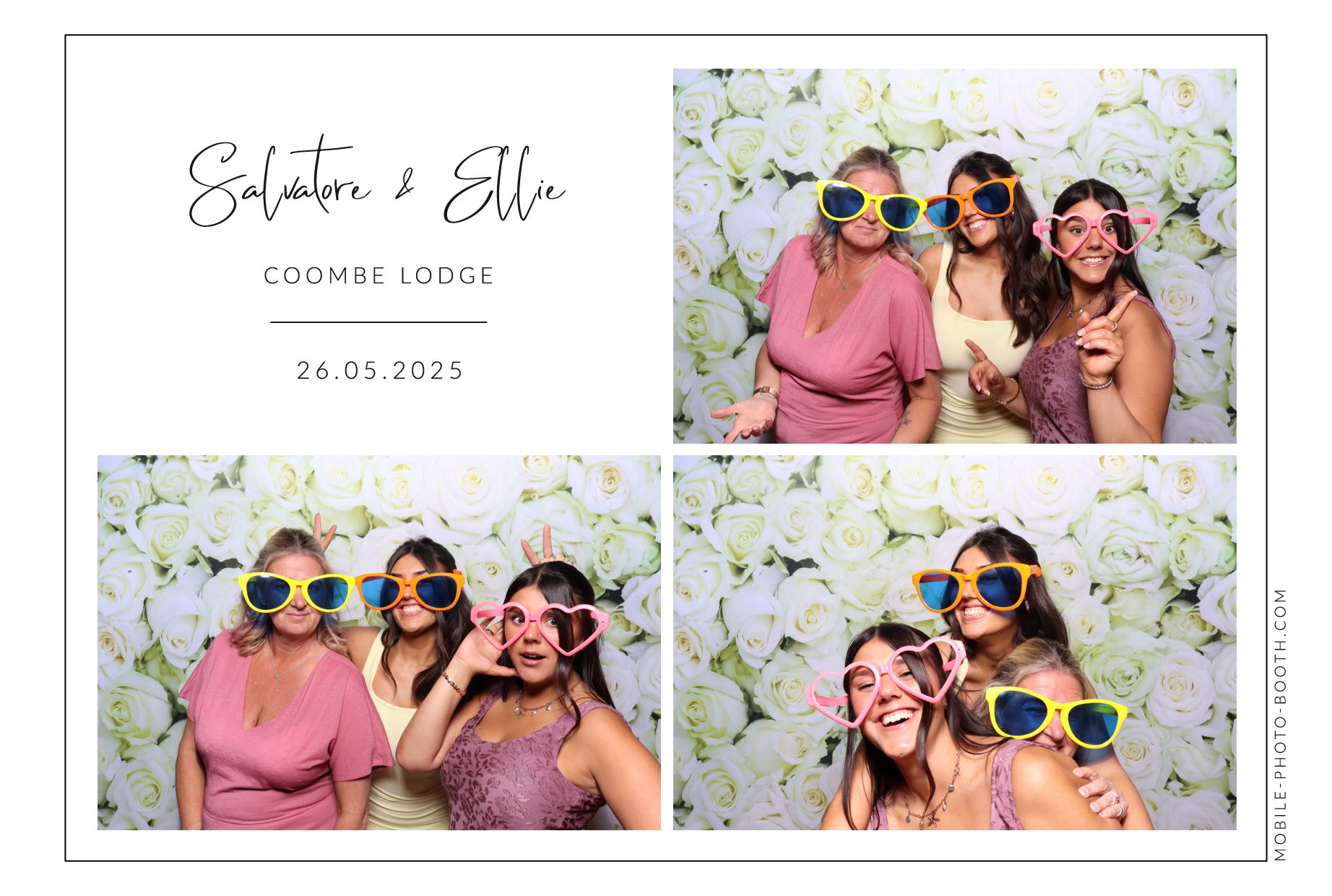 Salvatore & Ellie | View more photos from the event at images.mobile-photo-booth.com/u/MobilePhotoBoothUK/Salvatore-Ellie