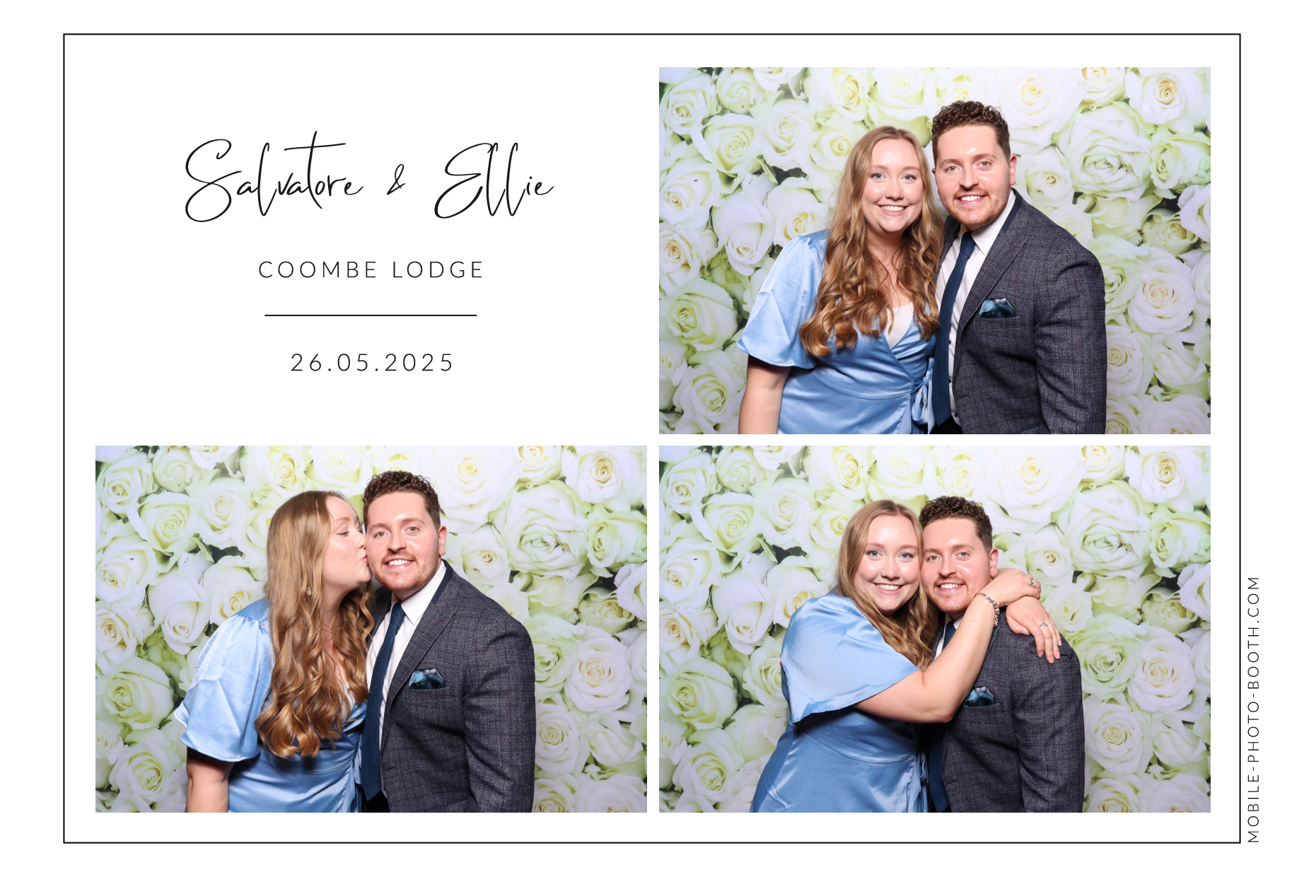 Salvatore & Ellie | View more photos from the event at images.mobile-photo-booth.com/u/MobilePhotoBoothUK/Salvatore-Ellie