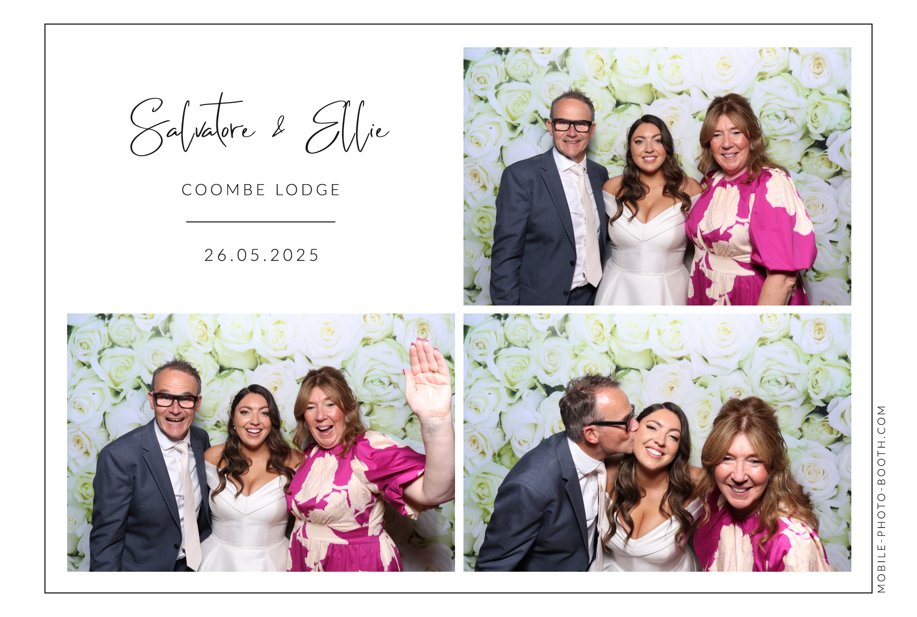 Salvatore & Ellie | View more photos from the event at images.mobile-photo-booth.com/u/MobilePhotoBoothUK/Salvatore-Ellie