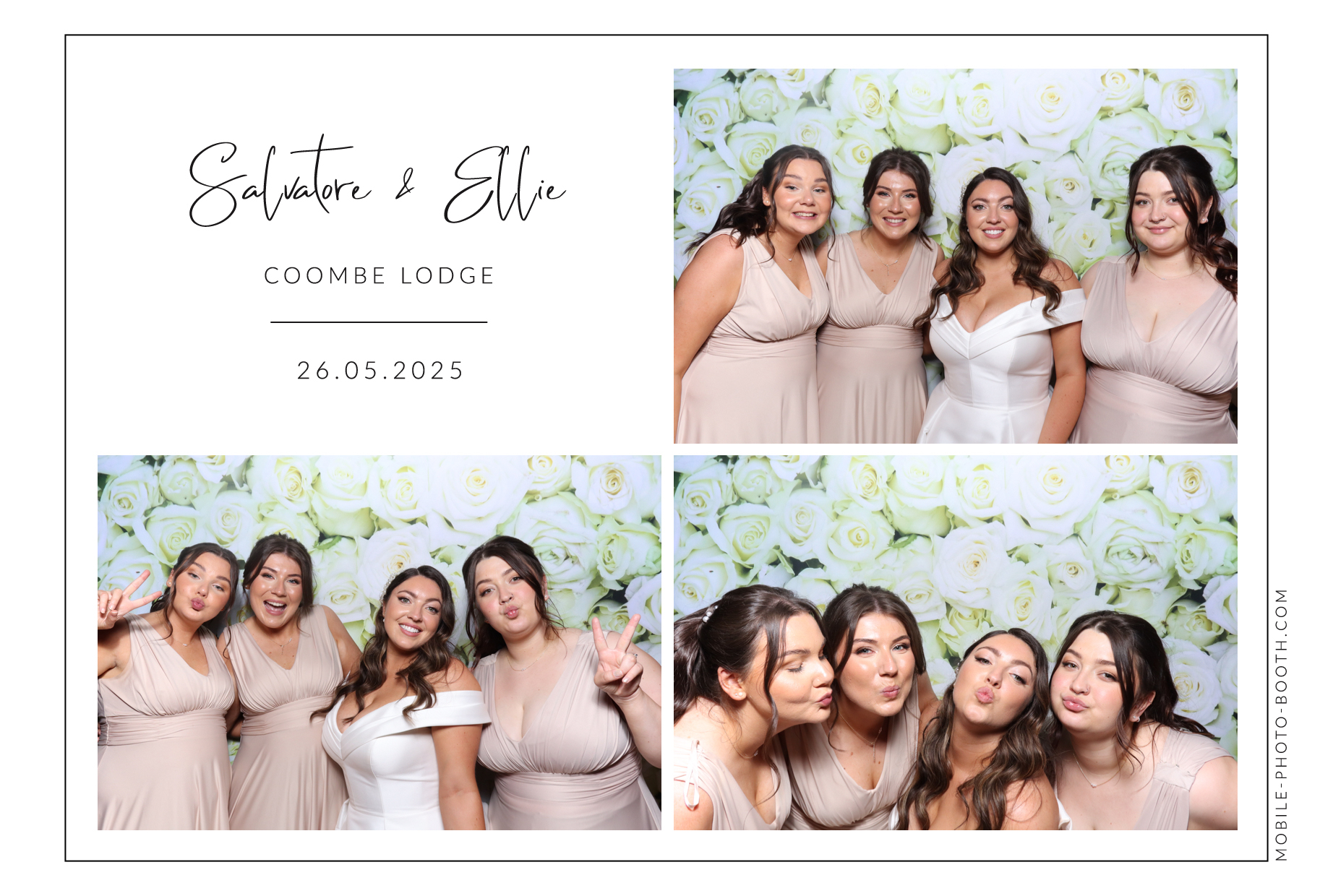 Salvatore & Ellie | View more photos from the event at images.mobile-photo-booth.com/u/MobilePhotoBoothUK/Salvatore-Ellie