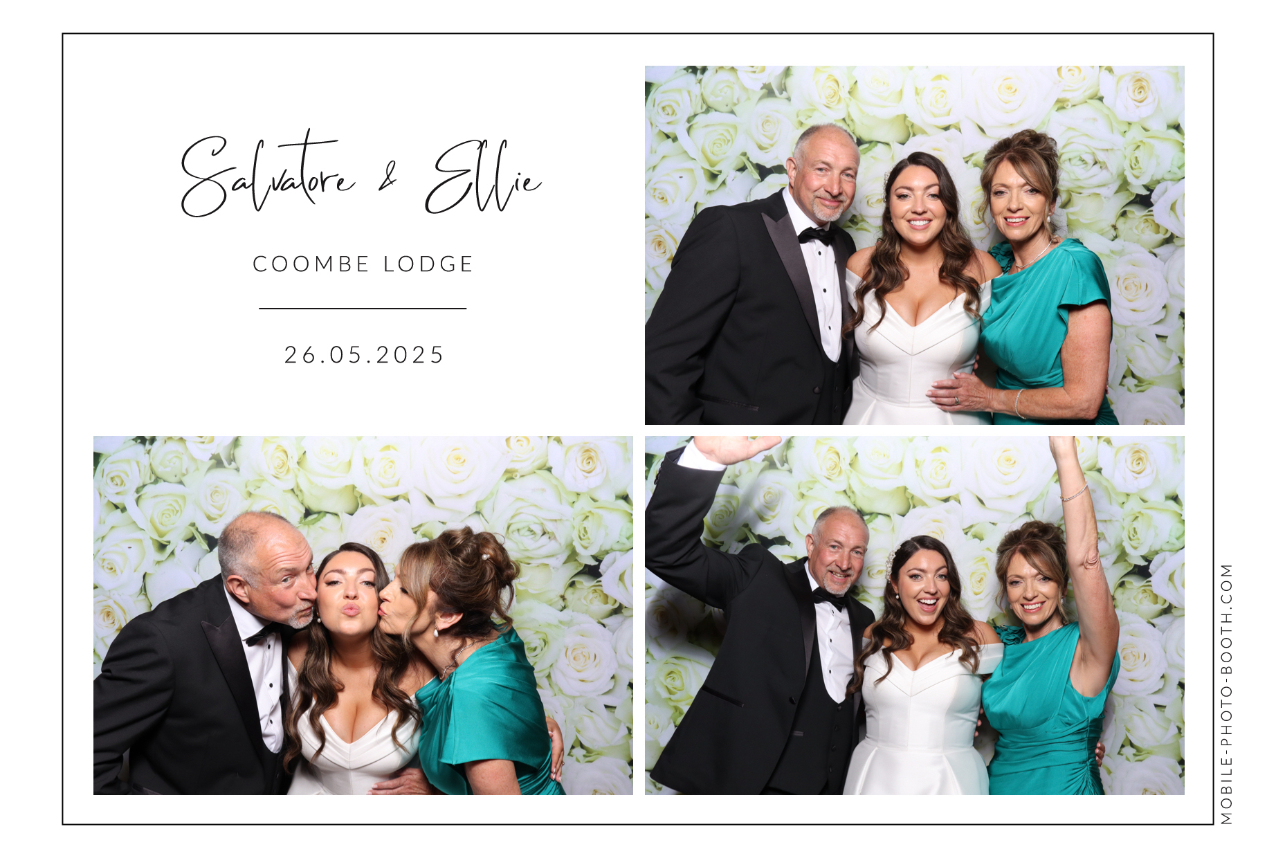 Salvatore & Ellie | View more photos from the event at images.mobile-photo-booth.com/u/MobilePhotoBoothUK/Salvatore-Ellie