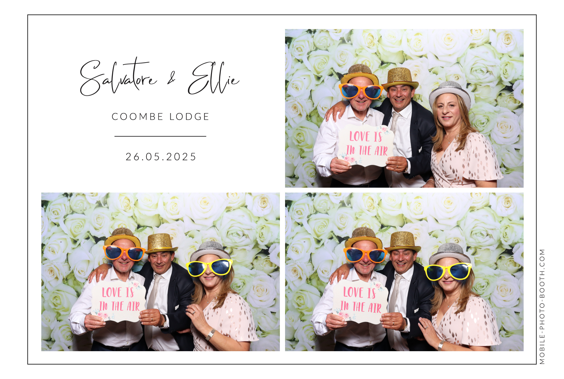 Salvatore & Ellie | View more photos from the event at images.mobile-photo-booth.com/u/MobilePhotoBoothUK/Salvatore-Ellie