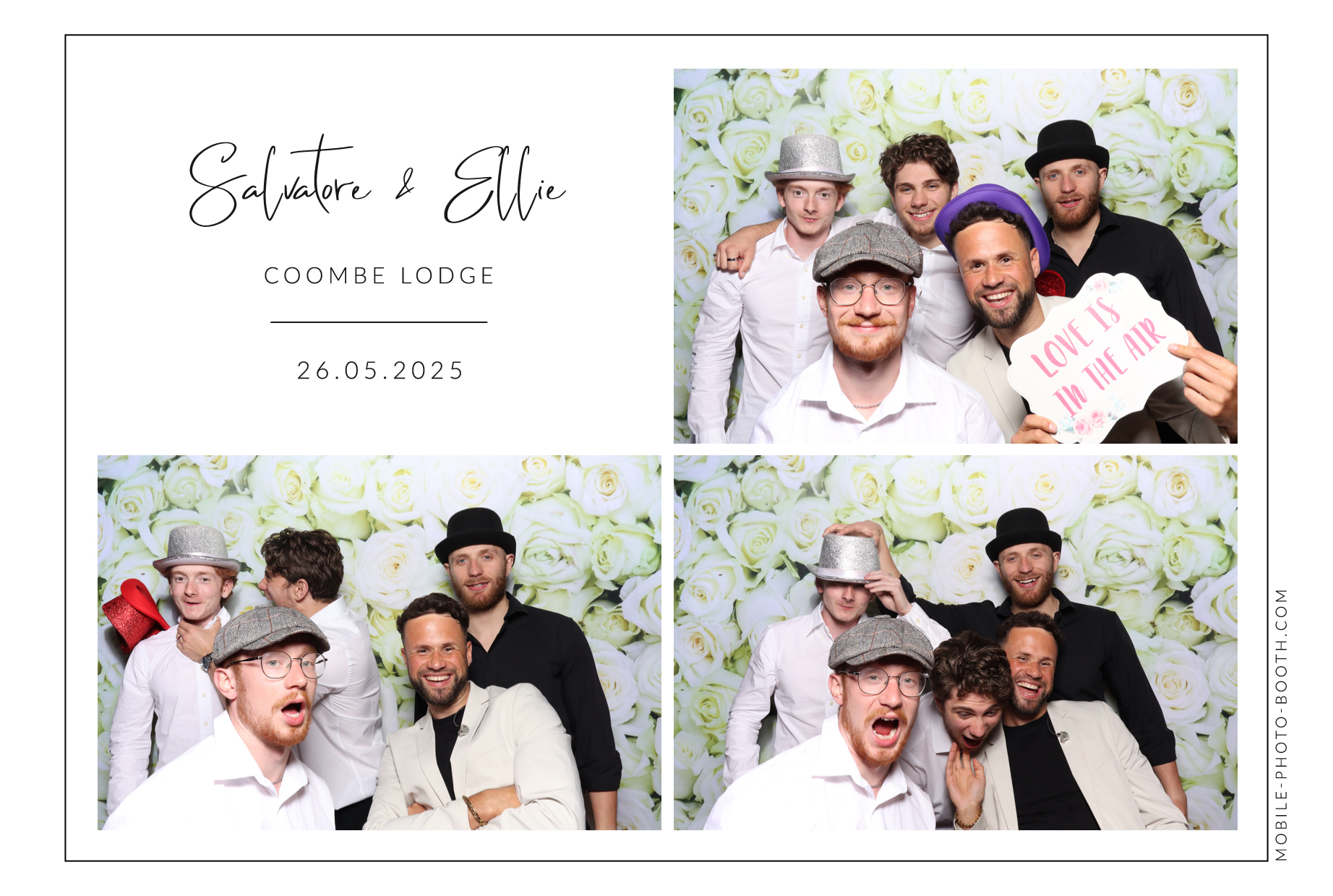 Salvatore & Ellie | View more photos from the event at images.mobile-photo-booth.com/u/MobilePhotoBoothUK/Salvatore-Ellie