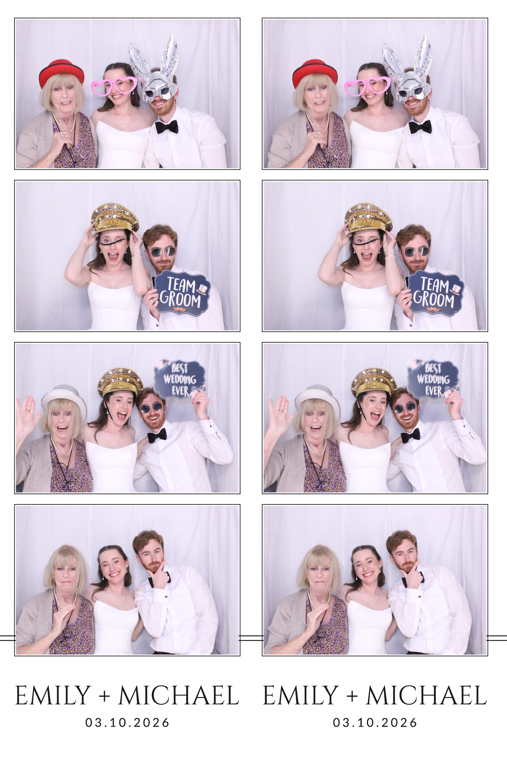Emily & Michael | View more photos from the event at images.mobile-photo-booth.com/u/MobilePhotoBoothUK/Emily-Michael