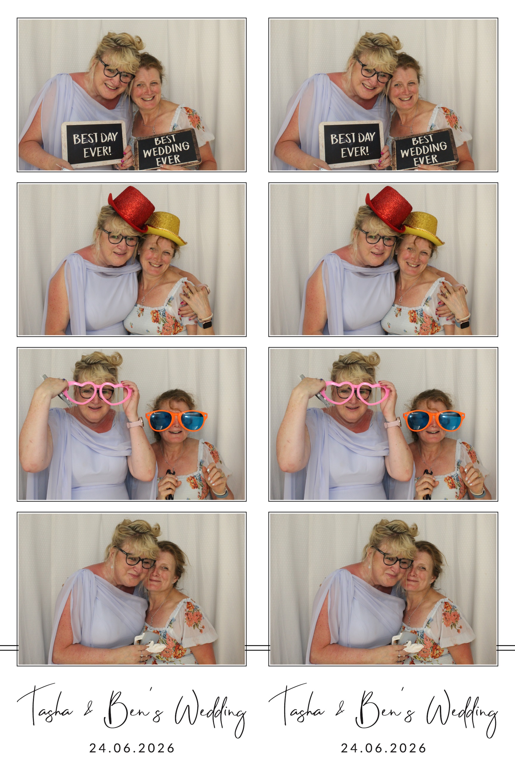 Tasha & Ben | View more photos from the event at images.mobile-photo-booth.com/u/MobilePhotoBoothUK/Tasha-Ben