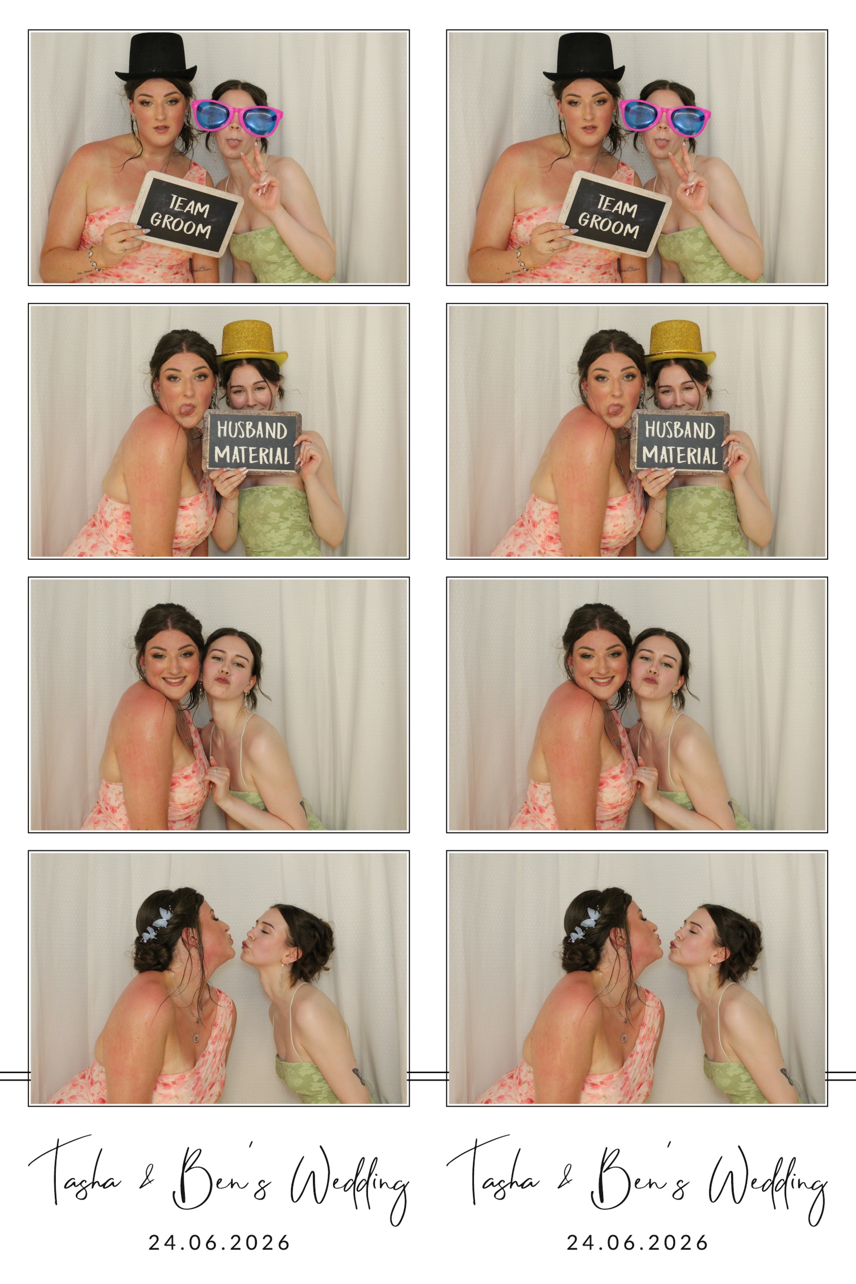 Tasha & Ben | View more photos from the event at images.mobile-photo-booth.com/u/MobilePhotoBoothUK/Tasha-Ben