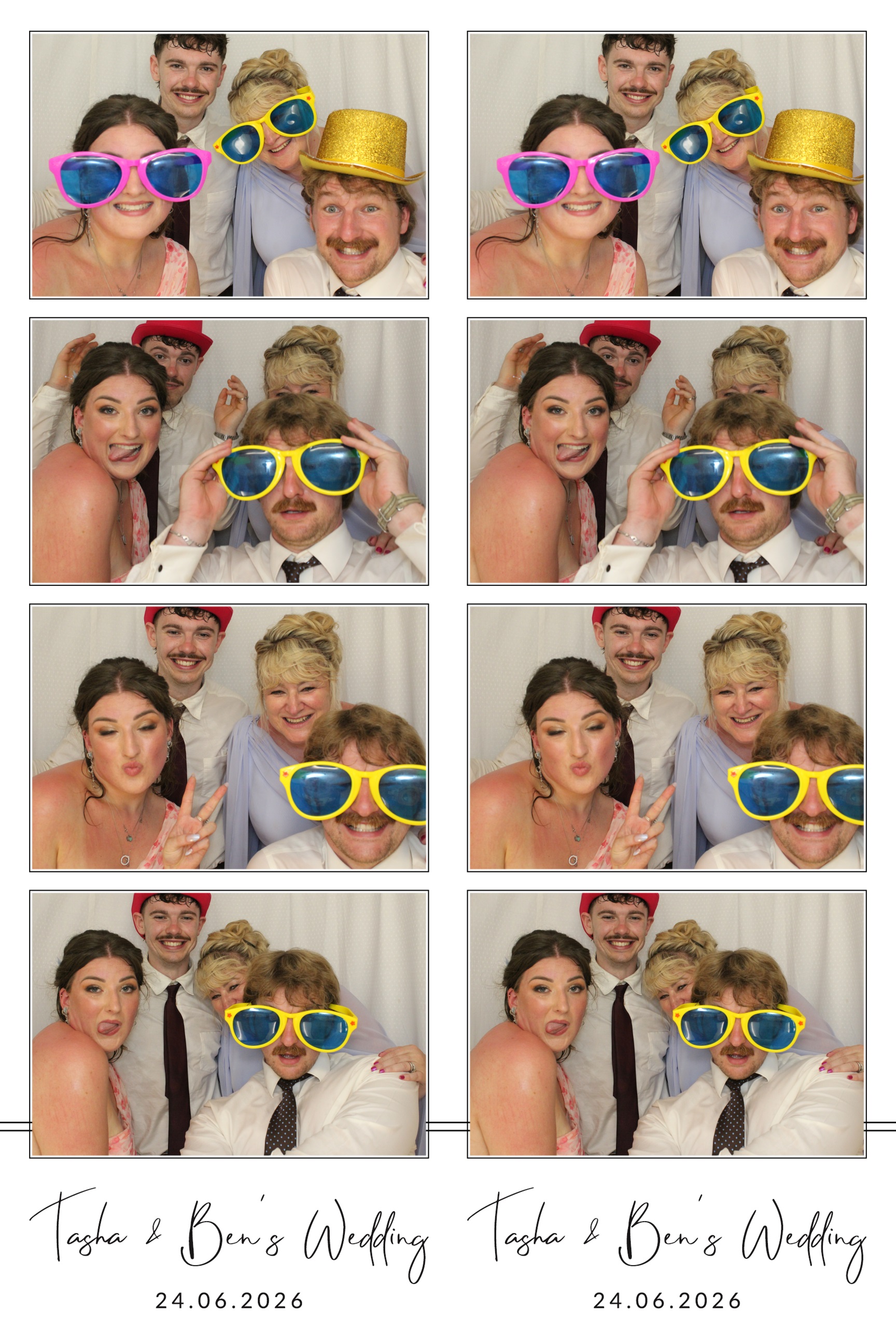 Tasha & Ben | View more photos from the event at images.mobile-photo-booth.com/u/MobilePhotoBoothUK/Tasha-Ben