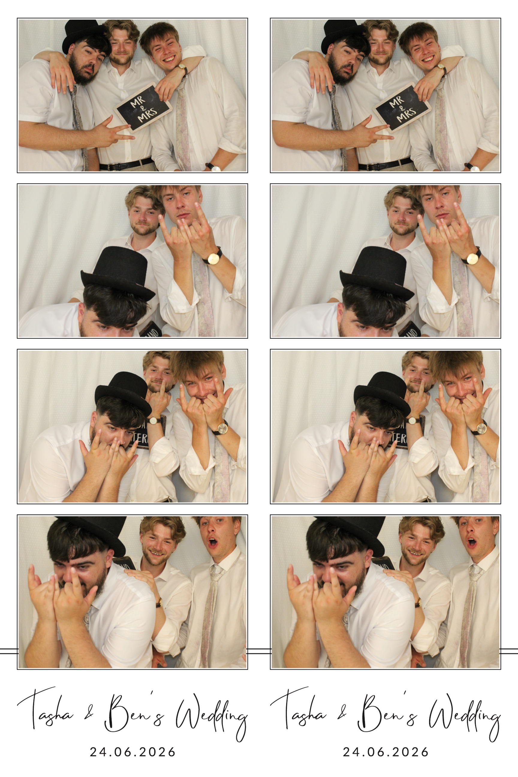 Tasha & Ben | View more photos from the event at images.mobile-photo-booth.com/u/MobilePhotoBoothUK/Tasha-Ben