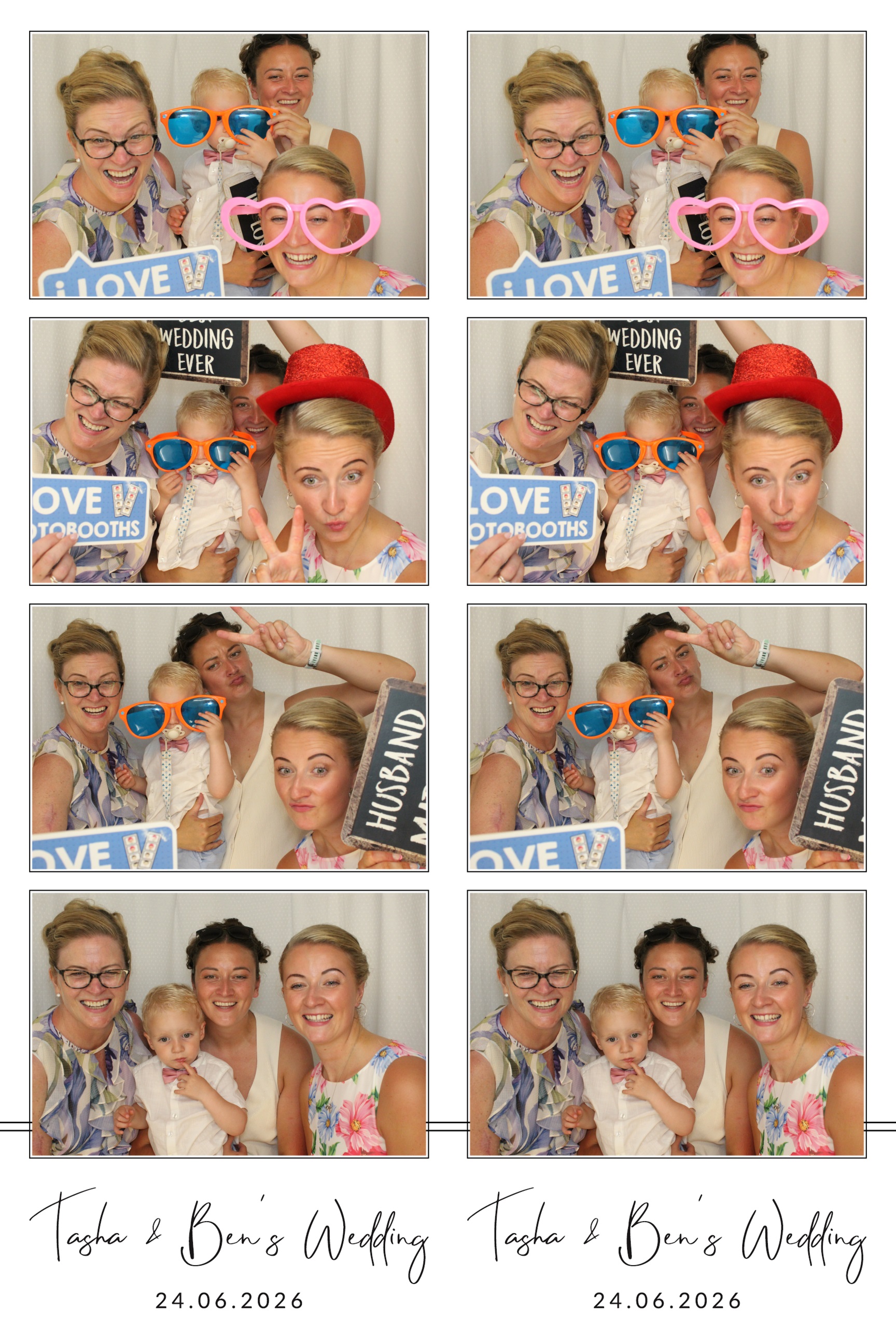 Tasha & Ben | View more photos from the event at images.mobile-photo-booth.com/u/MobilePhotoBoothUK/Tasha-Ben