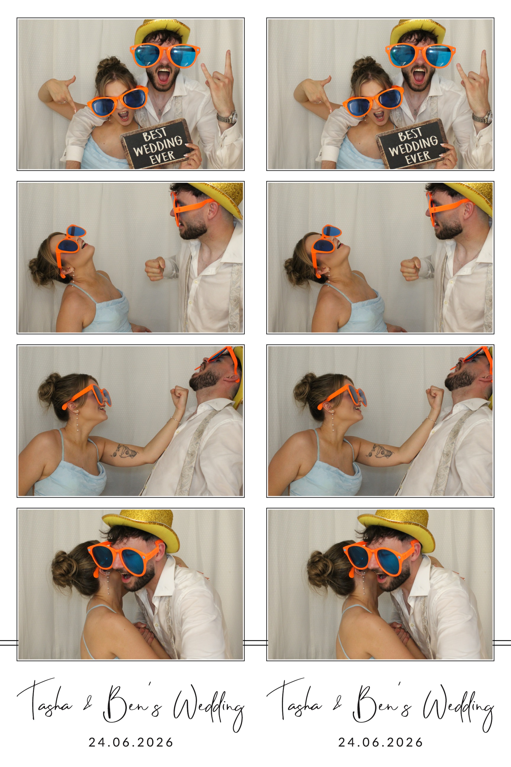 Tasha & Ben | View more photos from the event at images.mobile-photo-booth.com/u/MobilePhotoBoothUK/Tasha-Ben