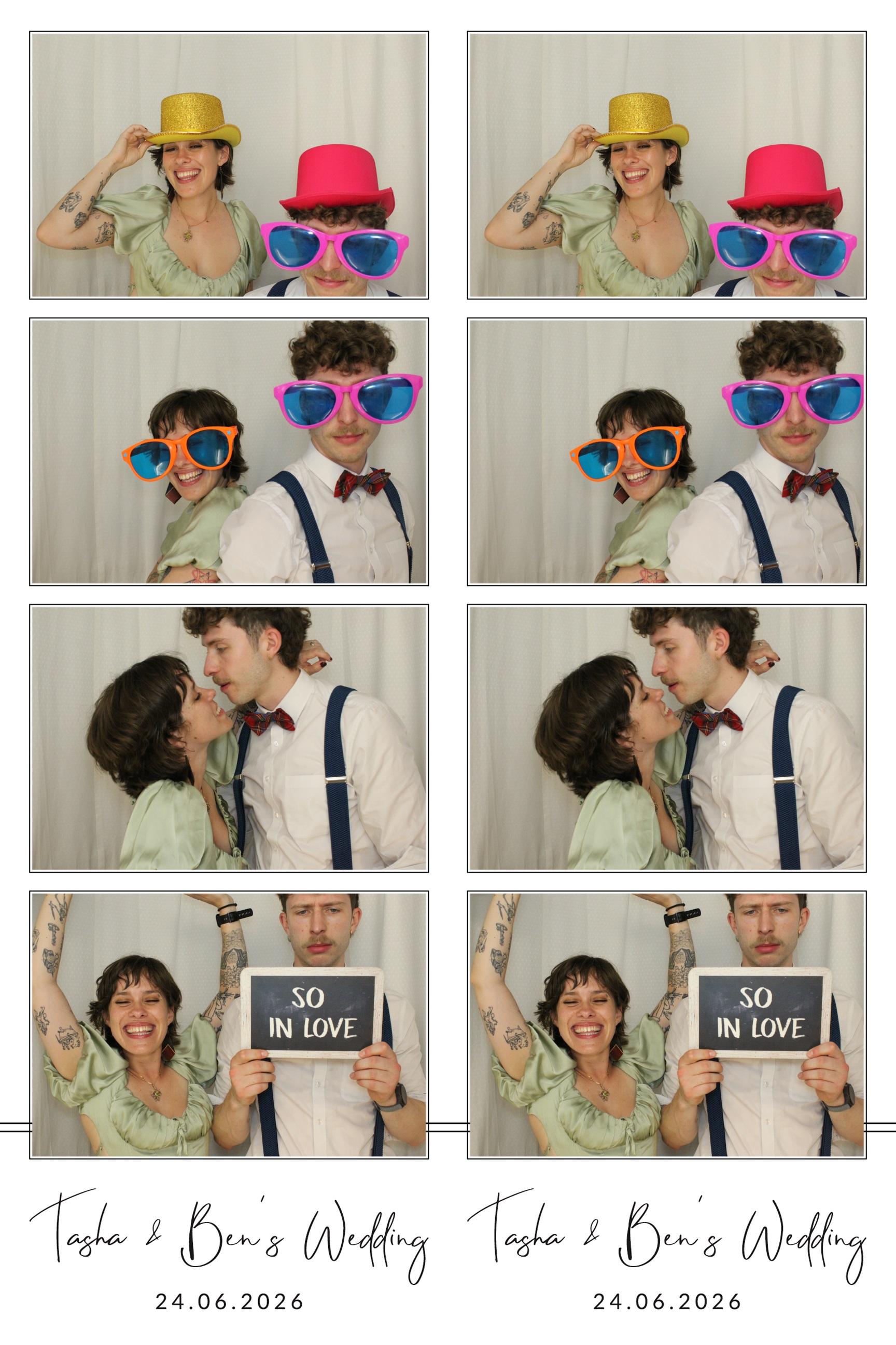 Tasha & Ben | View more photos from the event at images.mobile-photo-booth.com/u/MobilePhotoBoothUK/Tasha-Ben