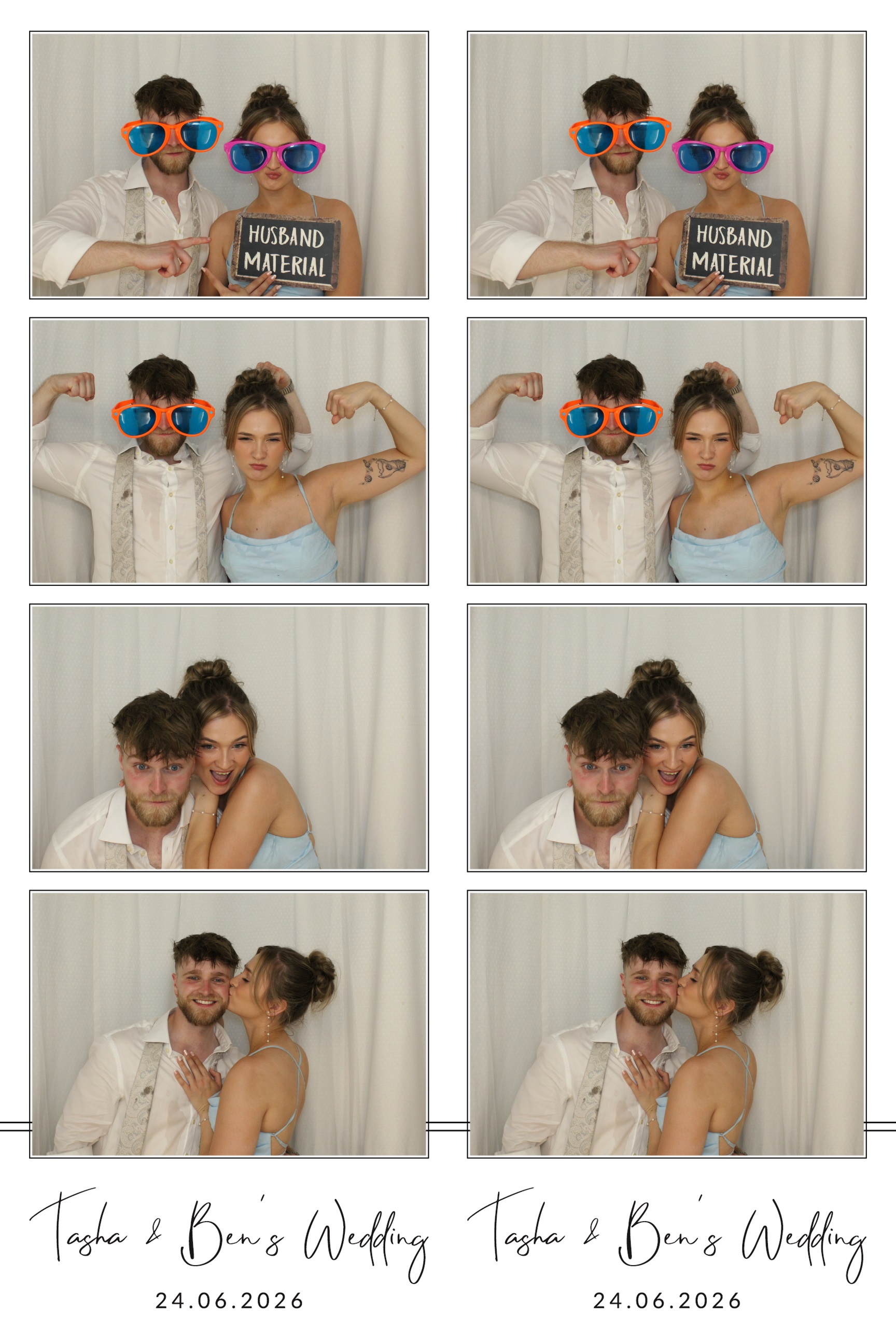 Tasha & Ben | View more photos from the event at images.mobile-photo-booth.com/u/MobilePhotoBoothUK/Tasha-Ben