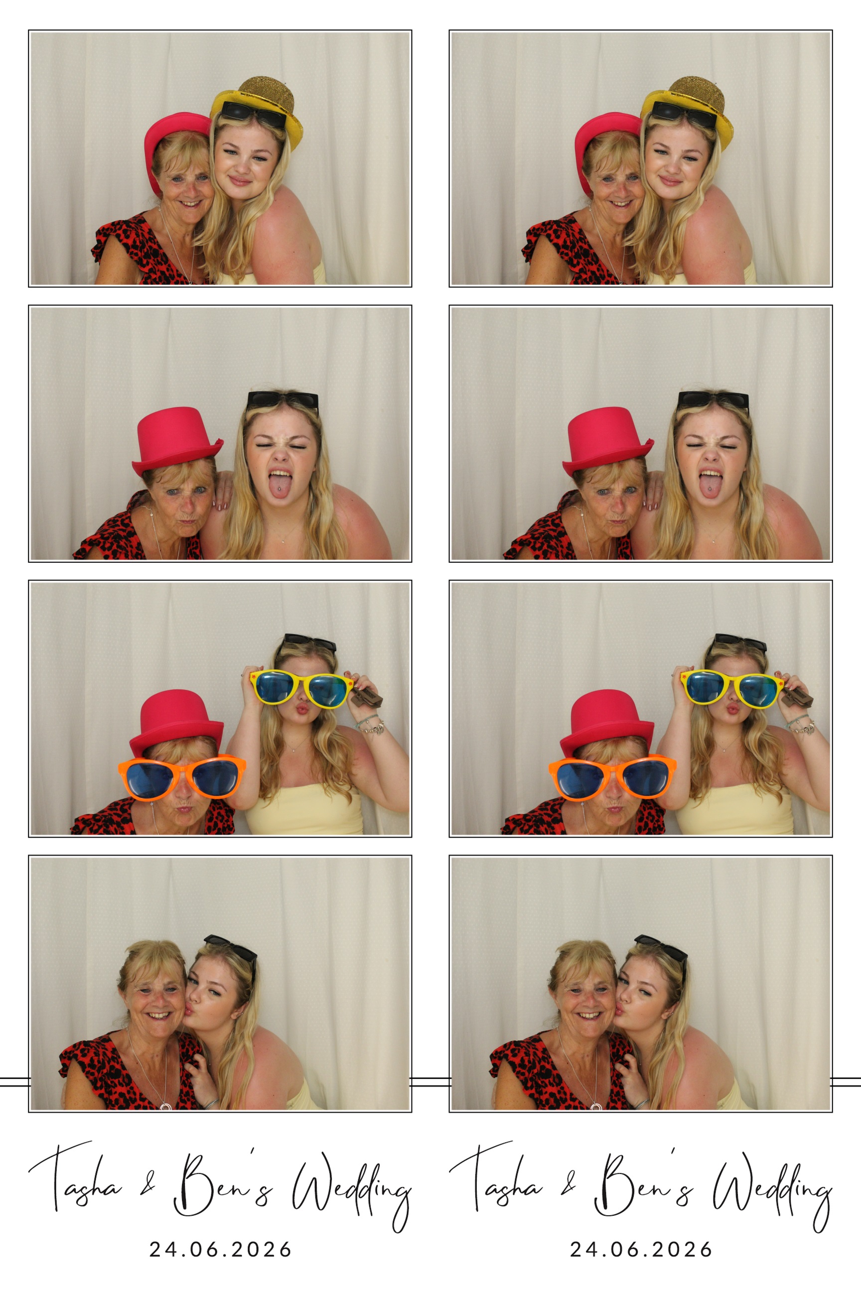 Tasha & Ben | View more photos from the event at images.mobile-photo-booth.com/u/MobilePhotoBoothUK/Tasha-Ben
