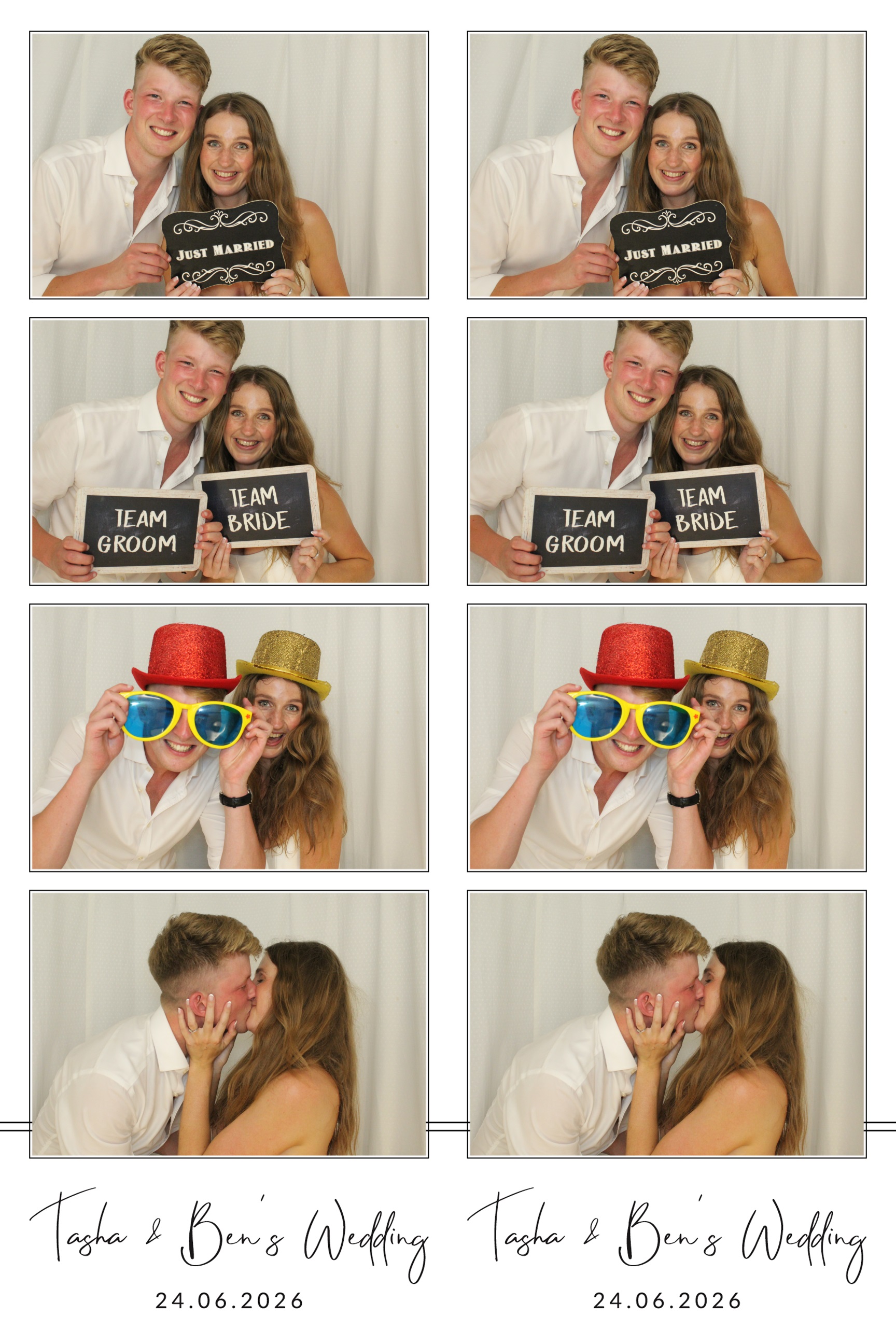 Tasha & Ben | View more photos from the event at images.mobile-photo-booth.com/u/MobilePhotoBoothUK/Tasha-Ben
