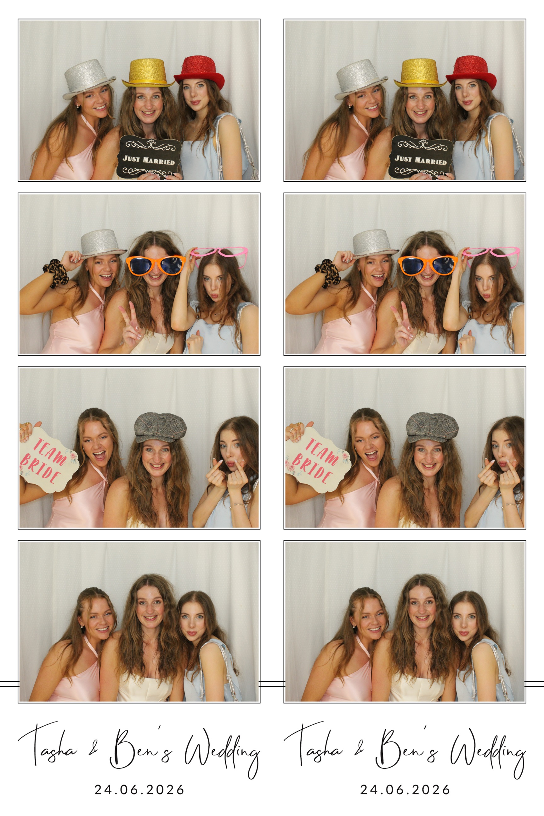 Tasha & Ben | View more photos from the event at images.mobile-photo-booth.com/u/MobilePhotoBoothUK/Tasha-Ben