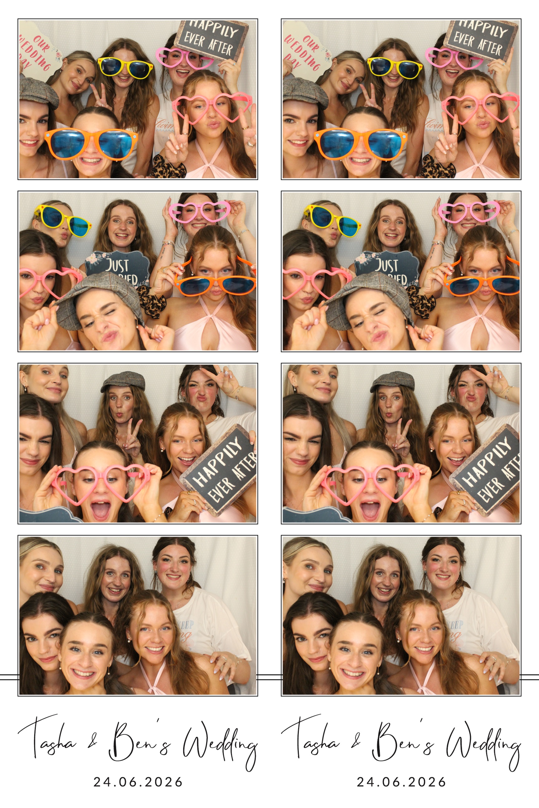 Tasha & Ben | View more photos from the event at images.mobile-photo-booth.com/u/MobilePhotoBoothUK/Tasha-Ben
