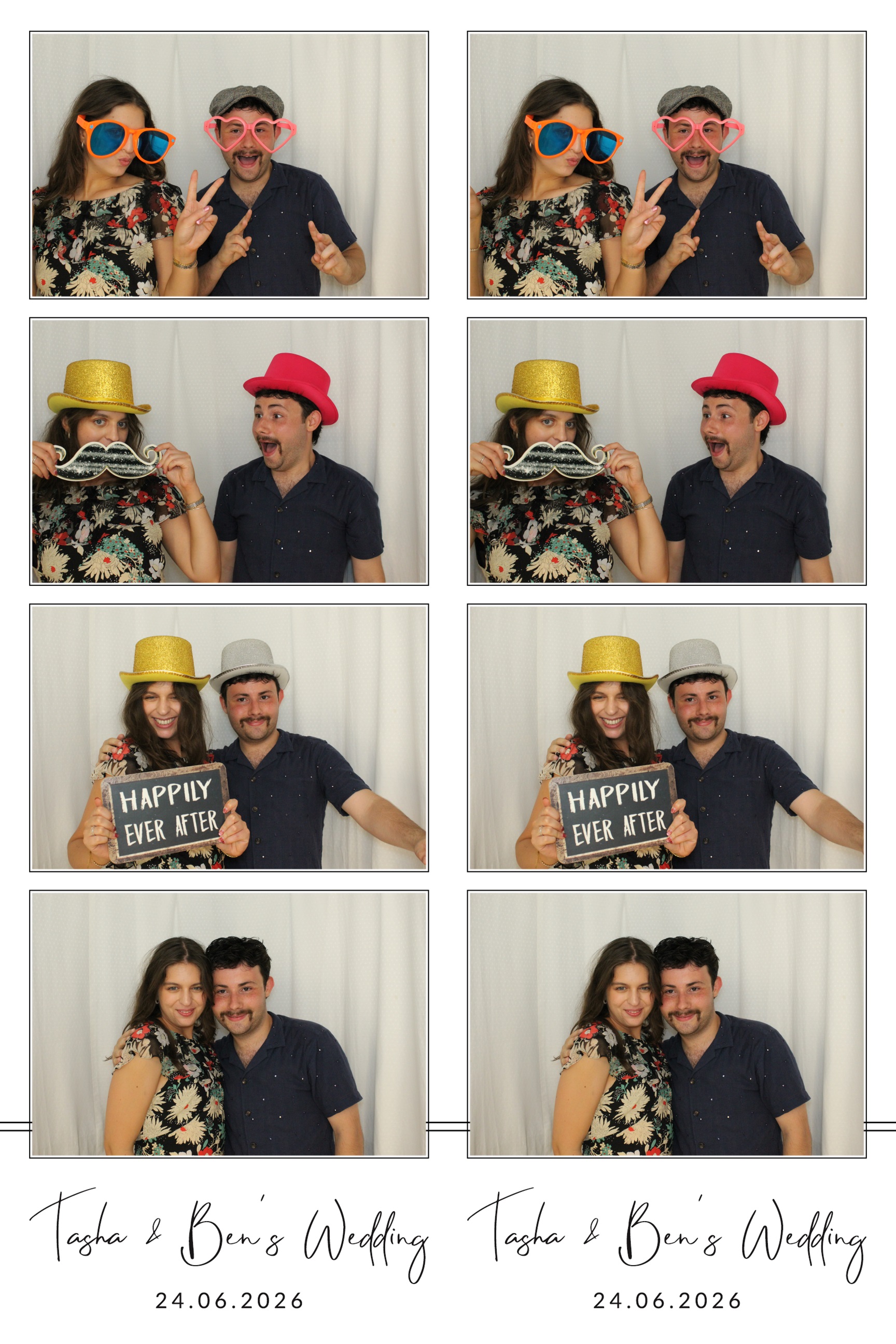 Tasha & Ben | View more photos from the event at images.mobile-photo-booth.com/u/MobilePhotoBoothUK/Tasha-Ben
