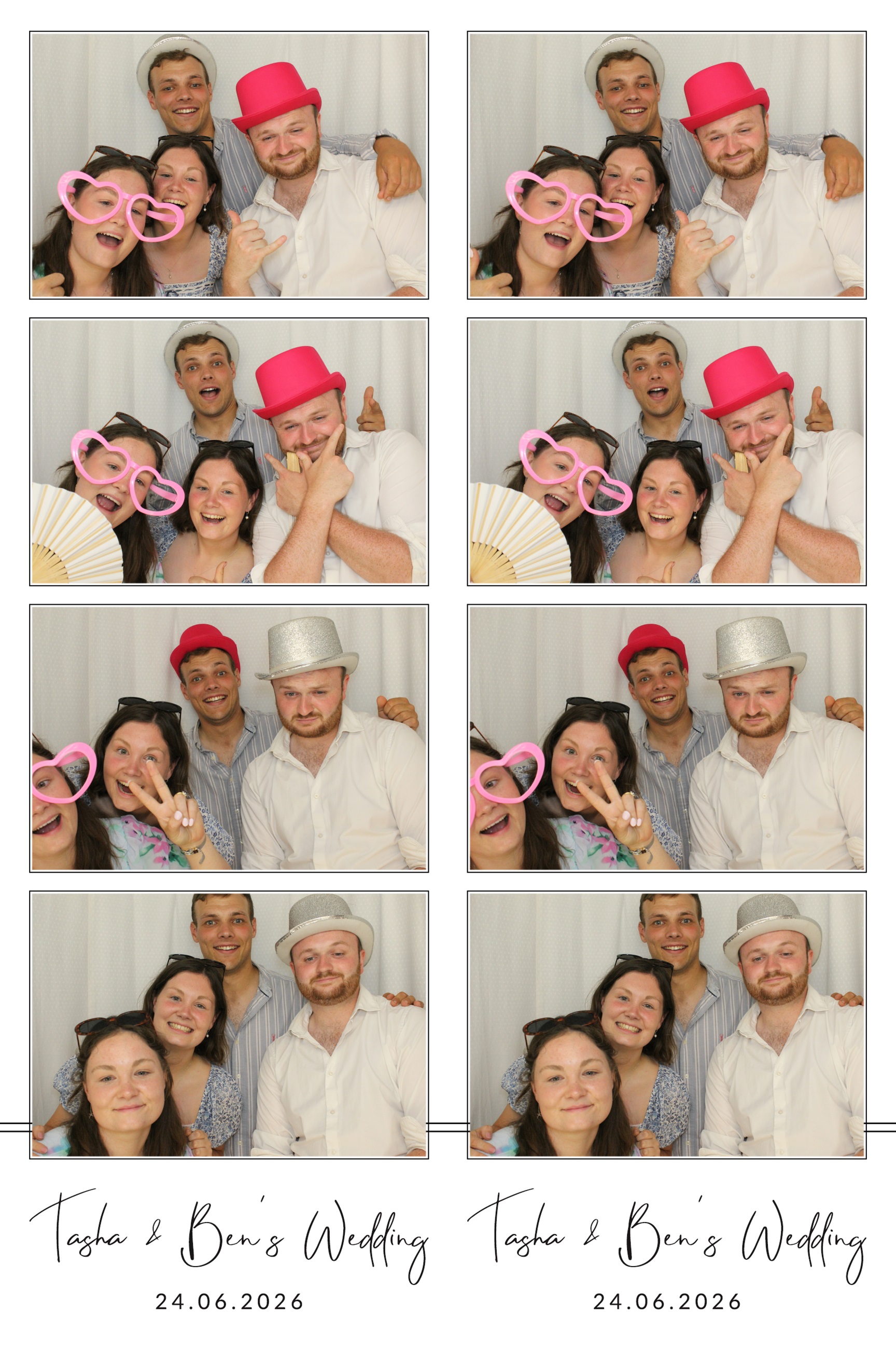 Tasha & Ben | View more photos from the event at images.mobile-photo-booth.com/u/MobilePhotoBoothUK/Tasha-Ben